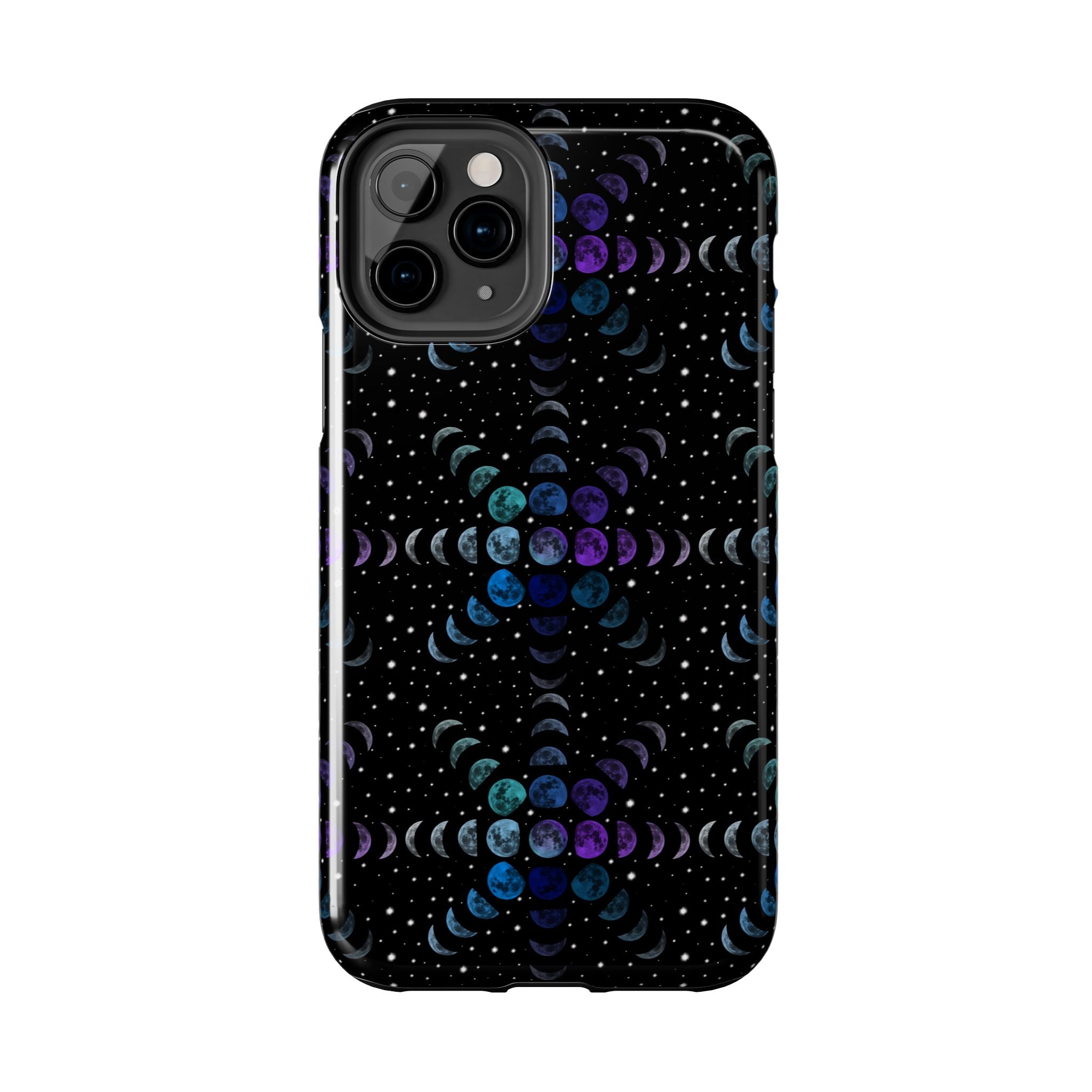 Tough Phone Cases - Multi-Colored Lunar Cycle