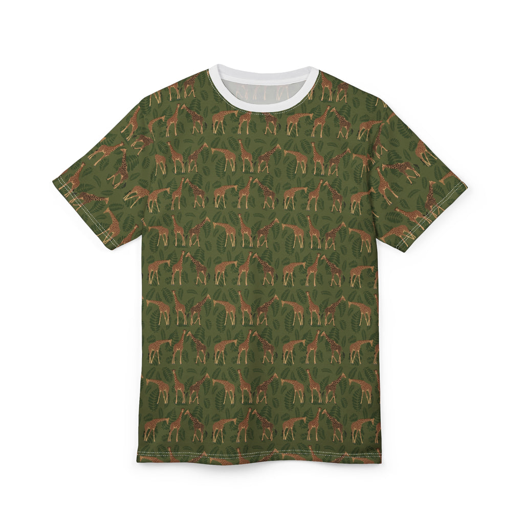 Unisex Cut & Sew Tee - Giraffes