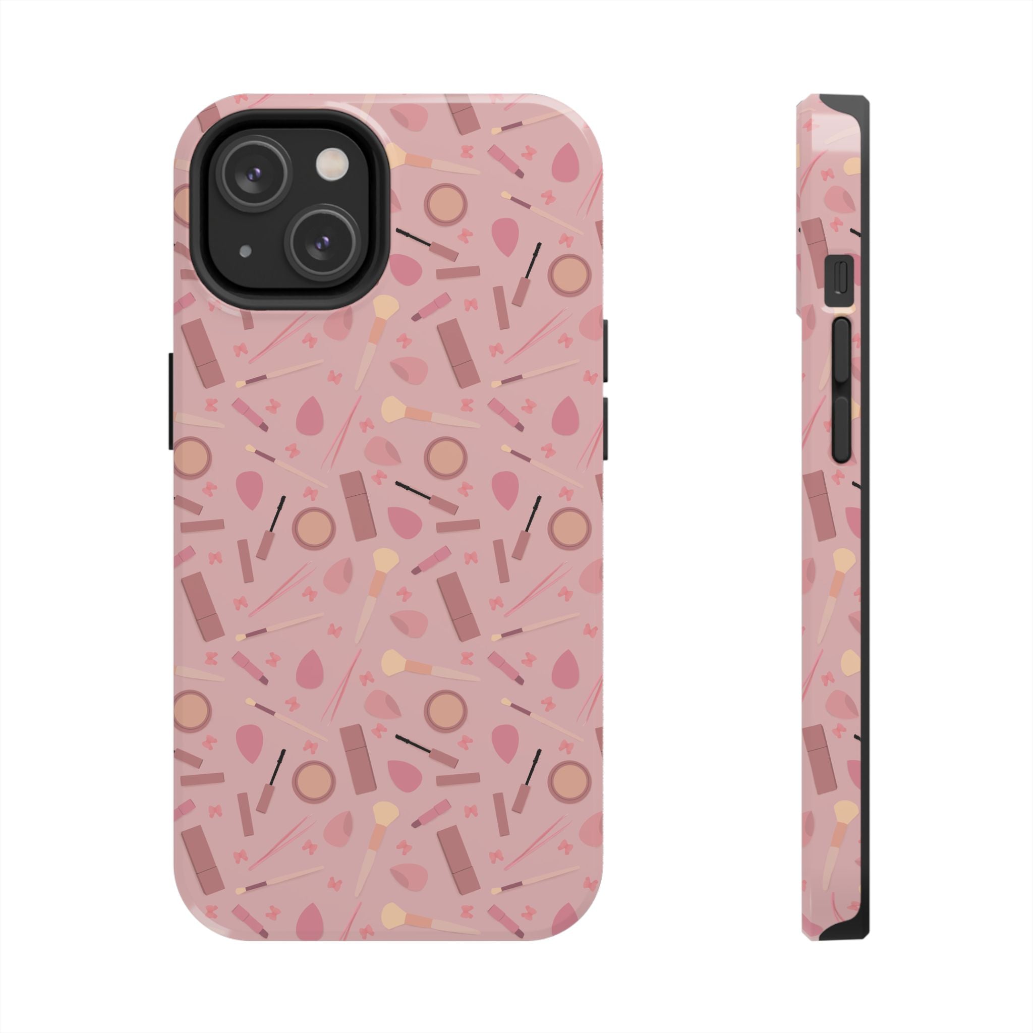 Phone Case - Pink Aesthetic Makeup Design