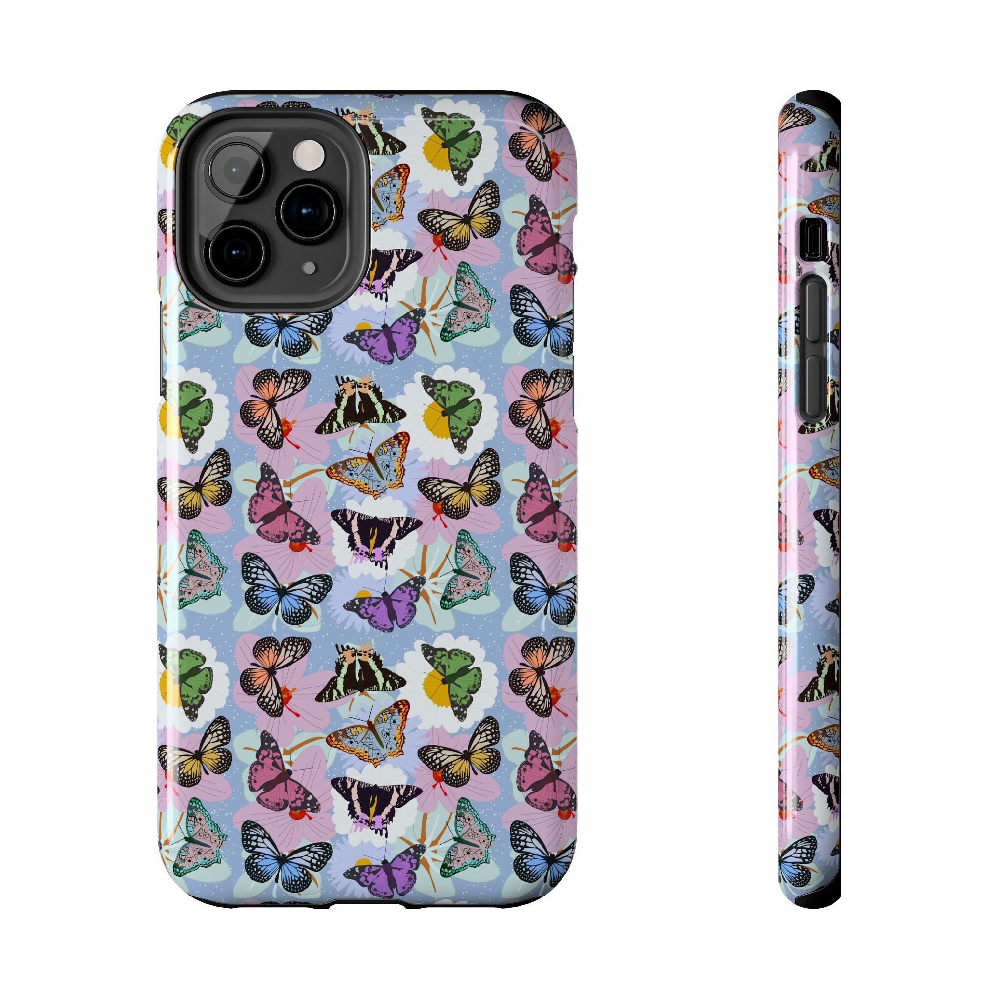 Tough Phone Cases - Butterflies and Flowers