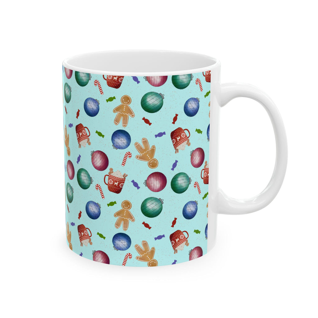 Ceramic Mug, (11oz, 15oz) - Christmas Assortment