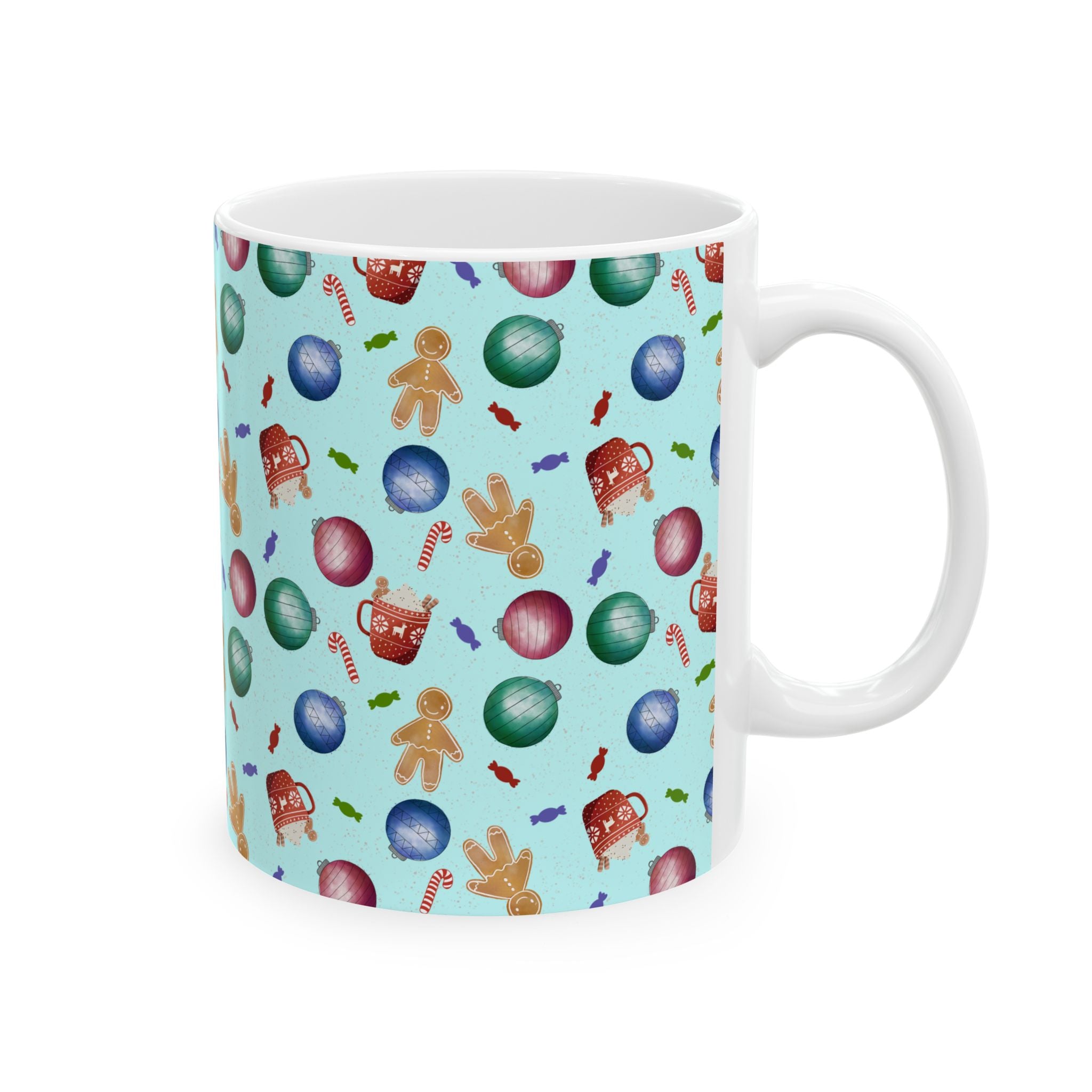 Ceramic Mug, (11oz, 15oz) - Christmas Assortment