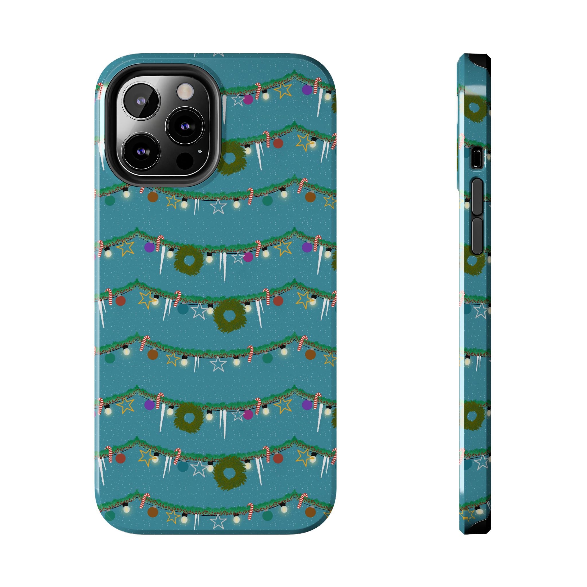 Tough Phone Cases - Christmas Garland
