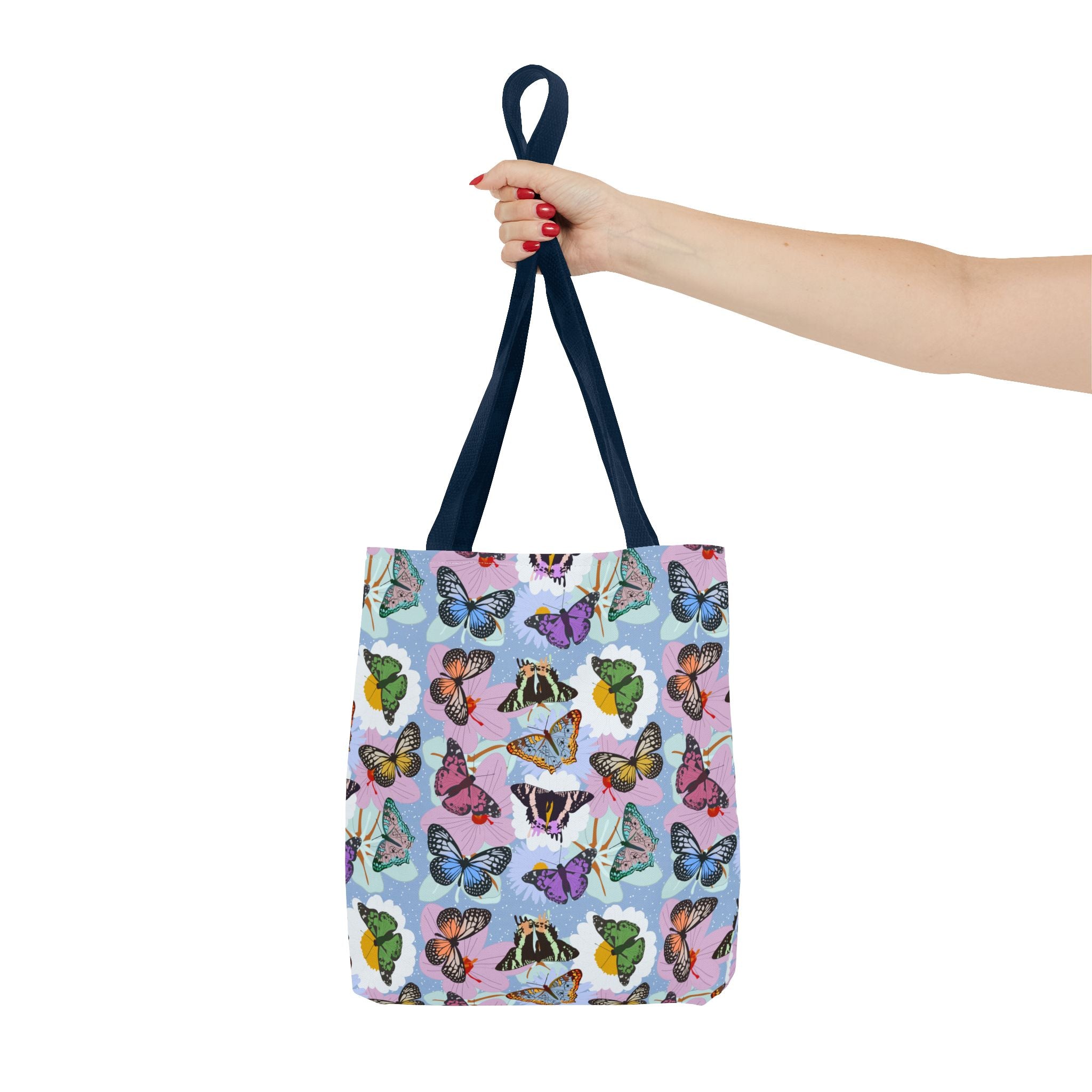 Tote Bag - Butterflies and Flowers