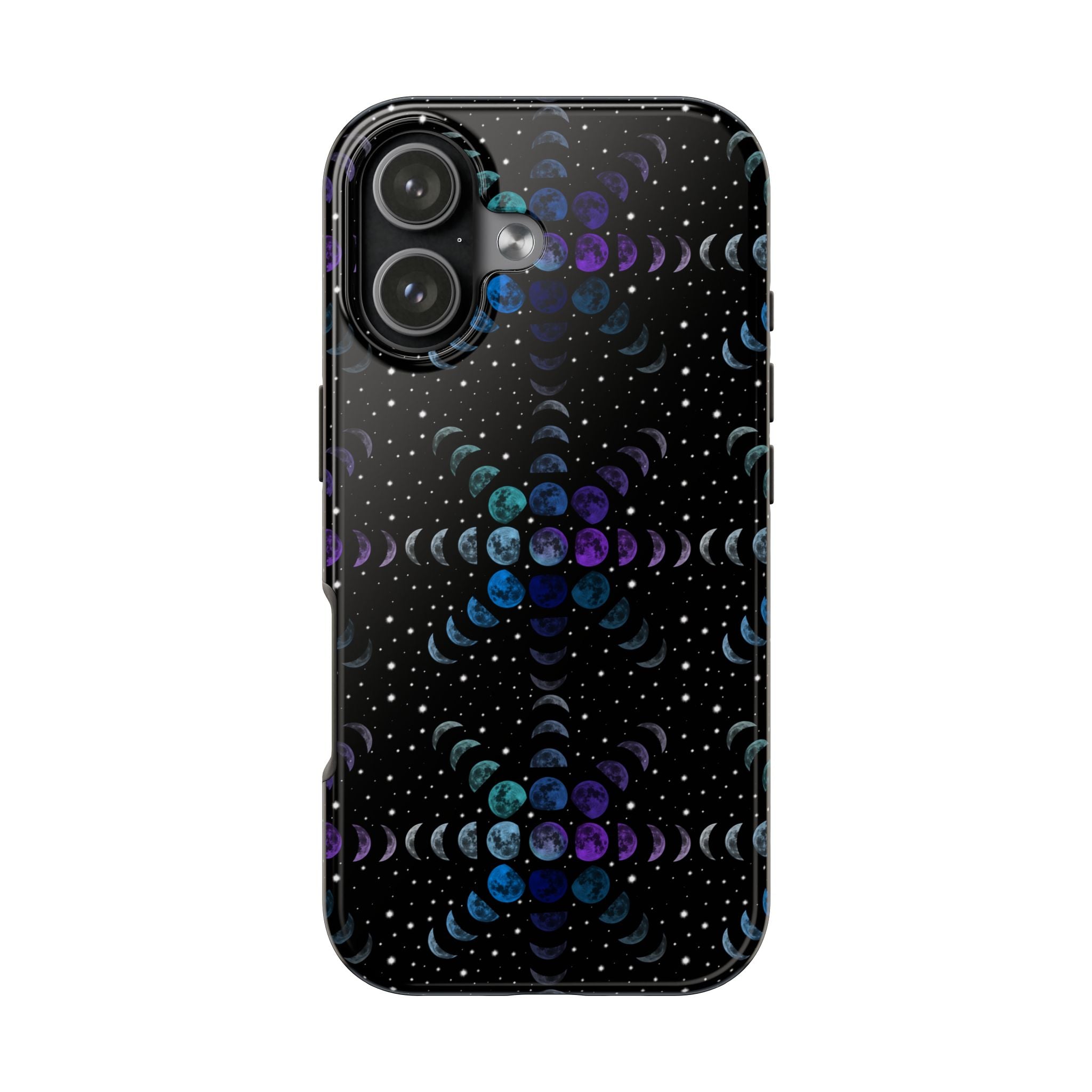 Tough Phone Cases - Multi-Colored Lunar Cycle