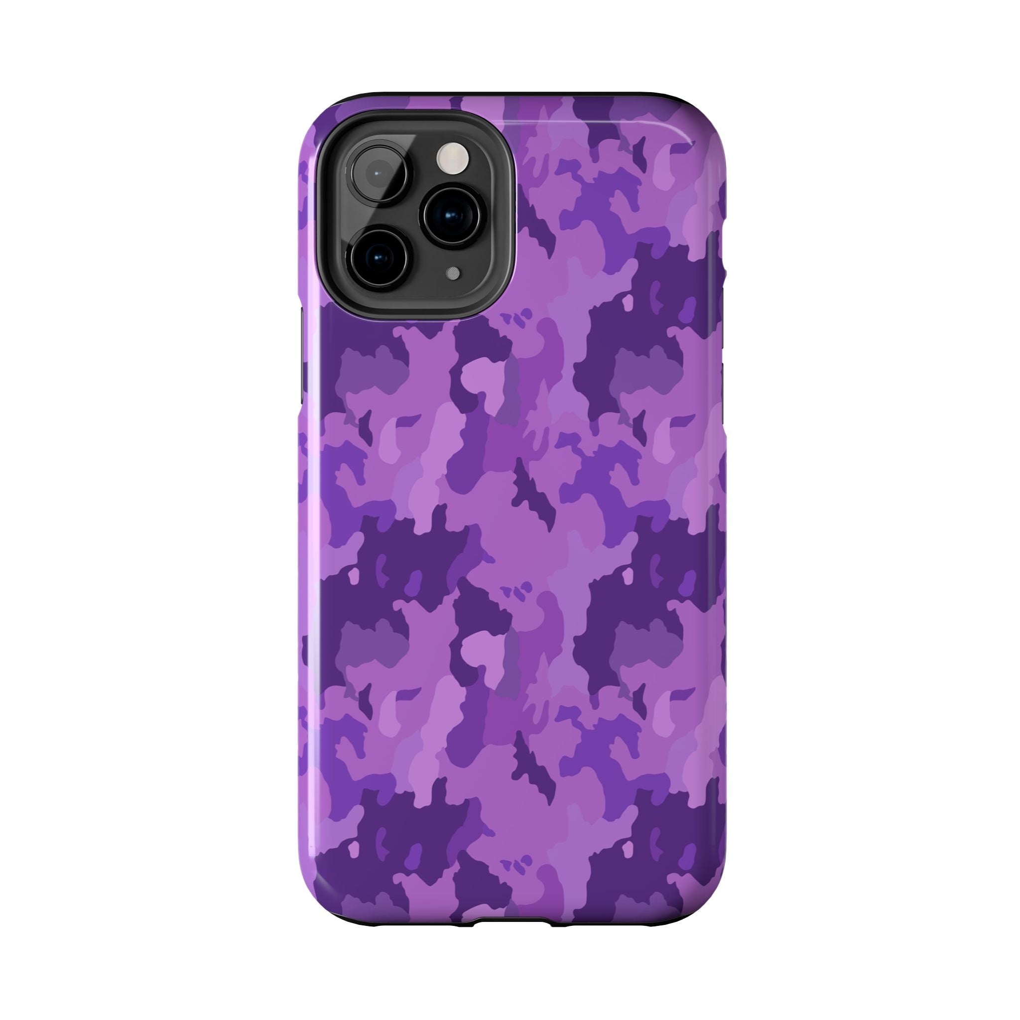 Tough Phone Cases - Purple Camo