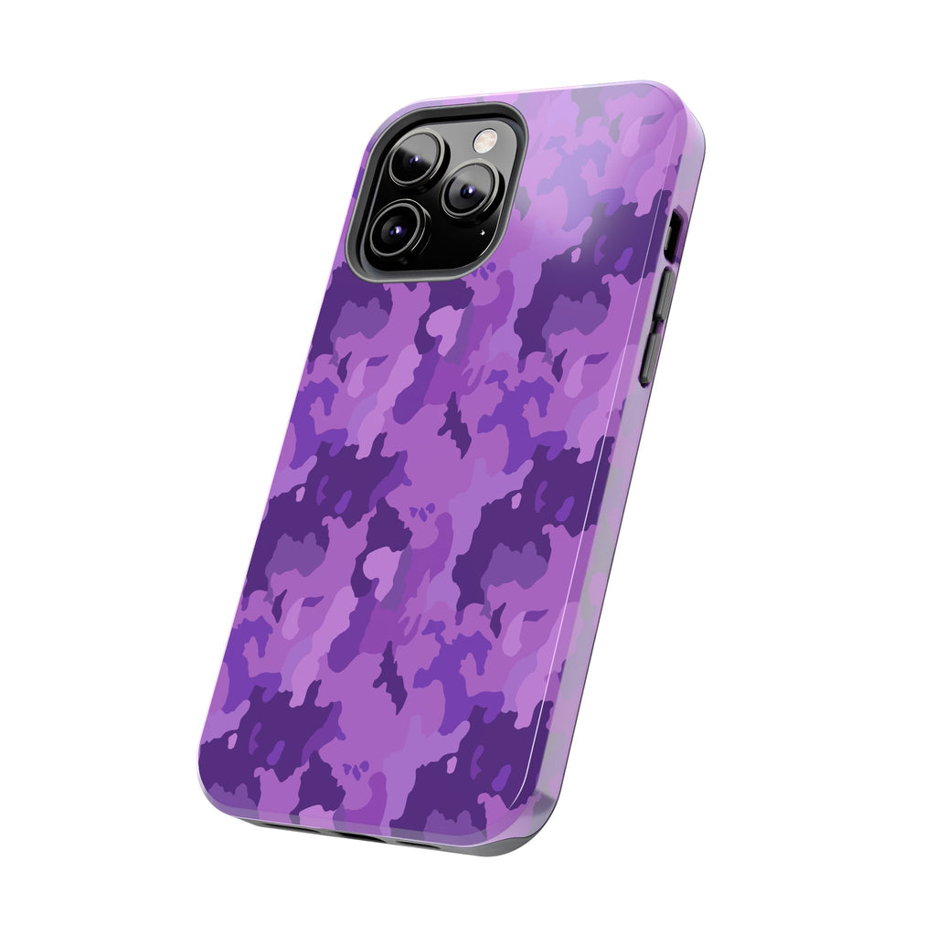 Tough Phone Cases - Purple Camo