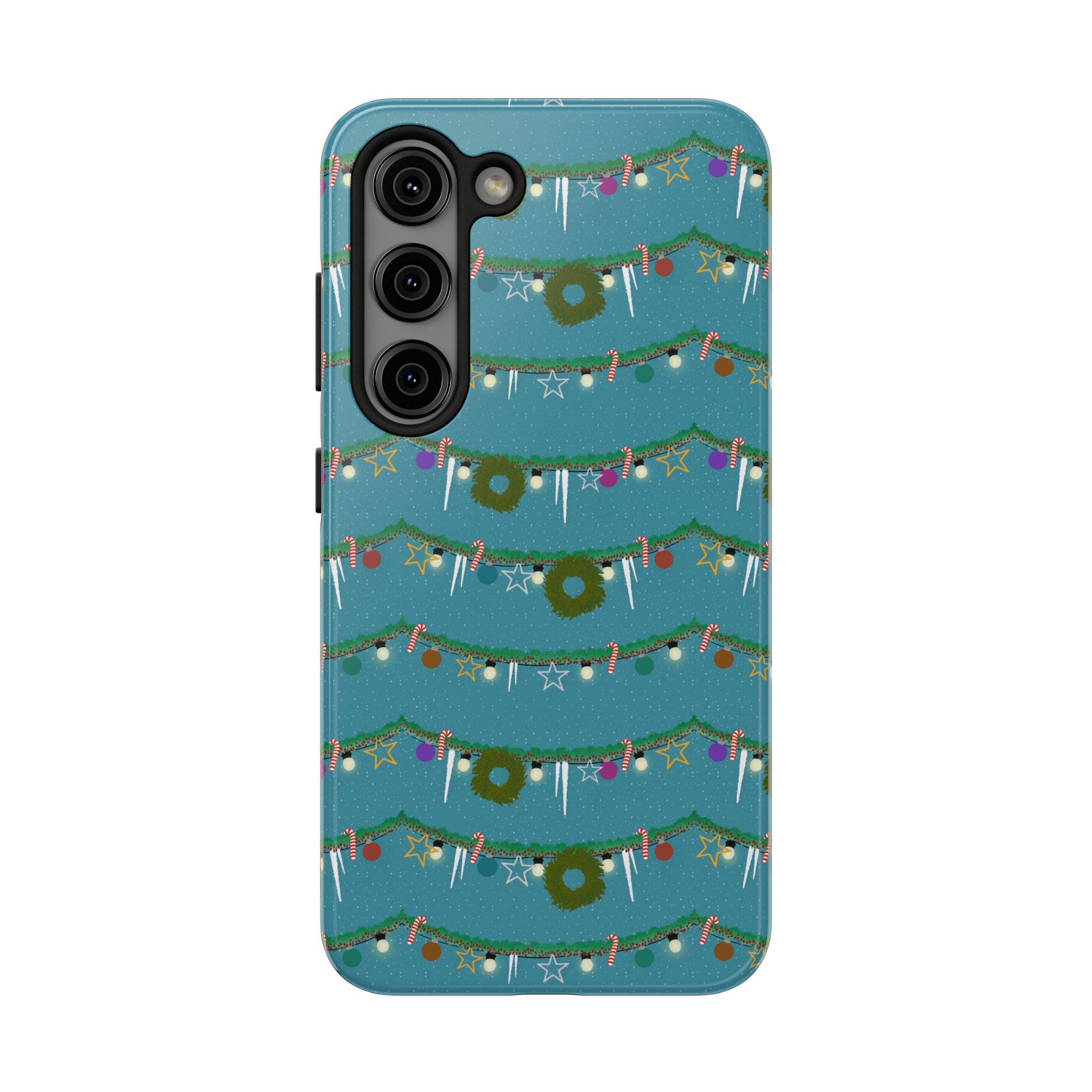 Tough Phone Cases - Christmas Garland