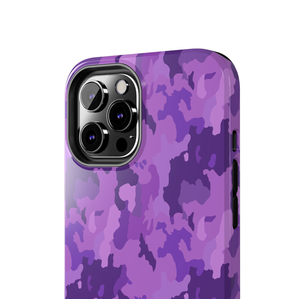 Tough Phone Cases - Purple Camo