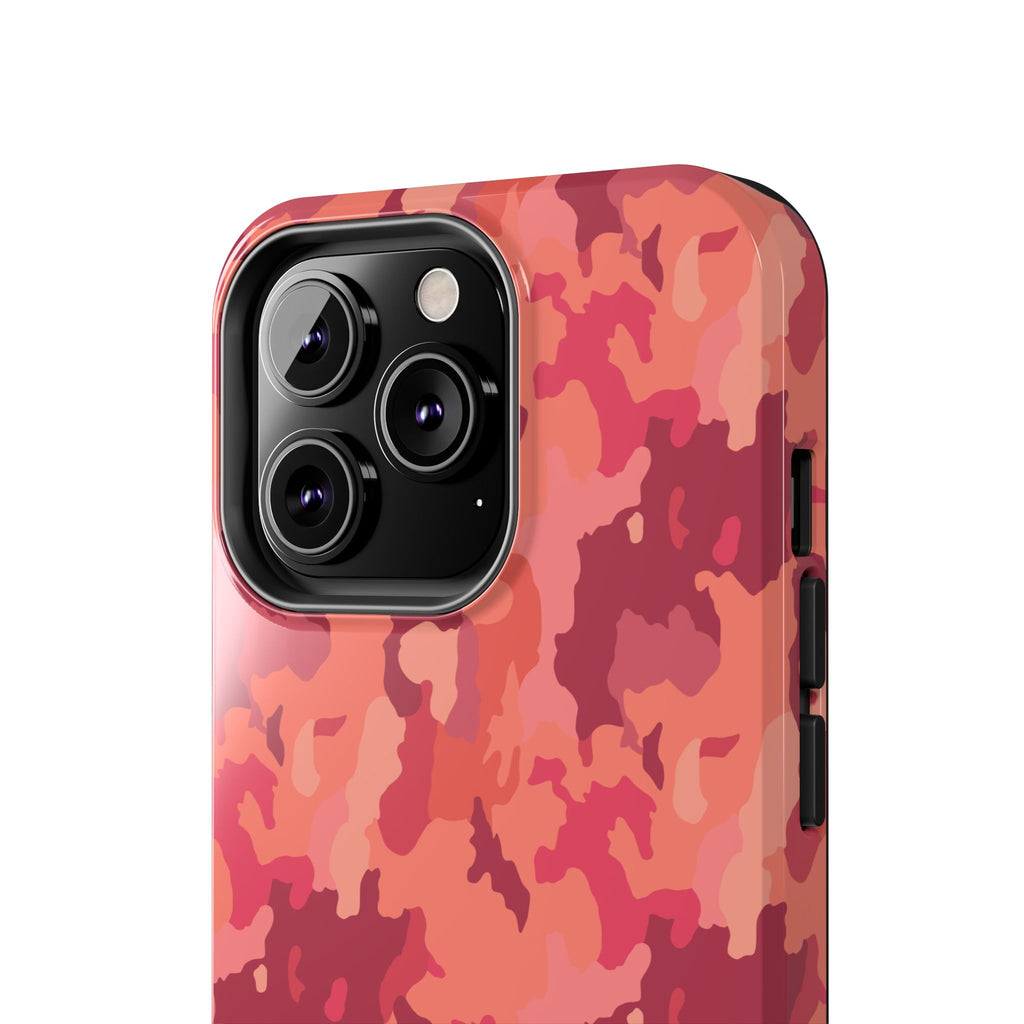 Tough Phone Cases - Hot Pink Camo