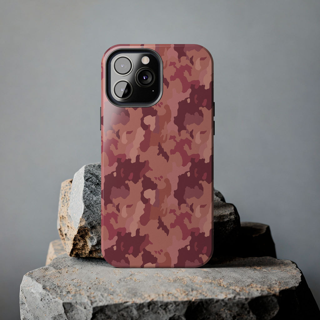 Tough Phone Cases - Pink Camo