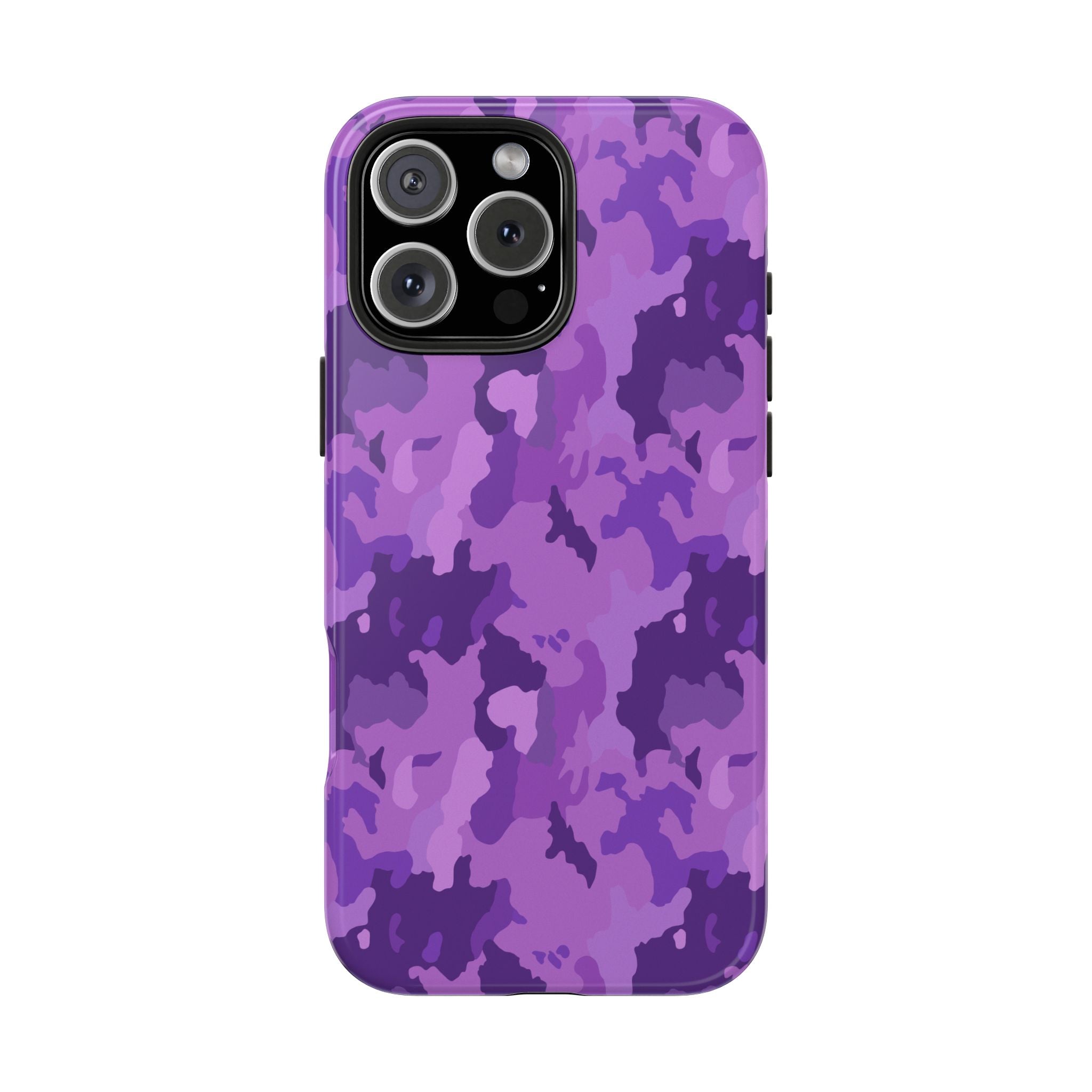 Tough Phone Cases - Purple Camo