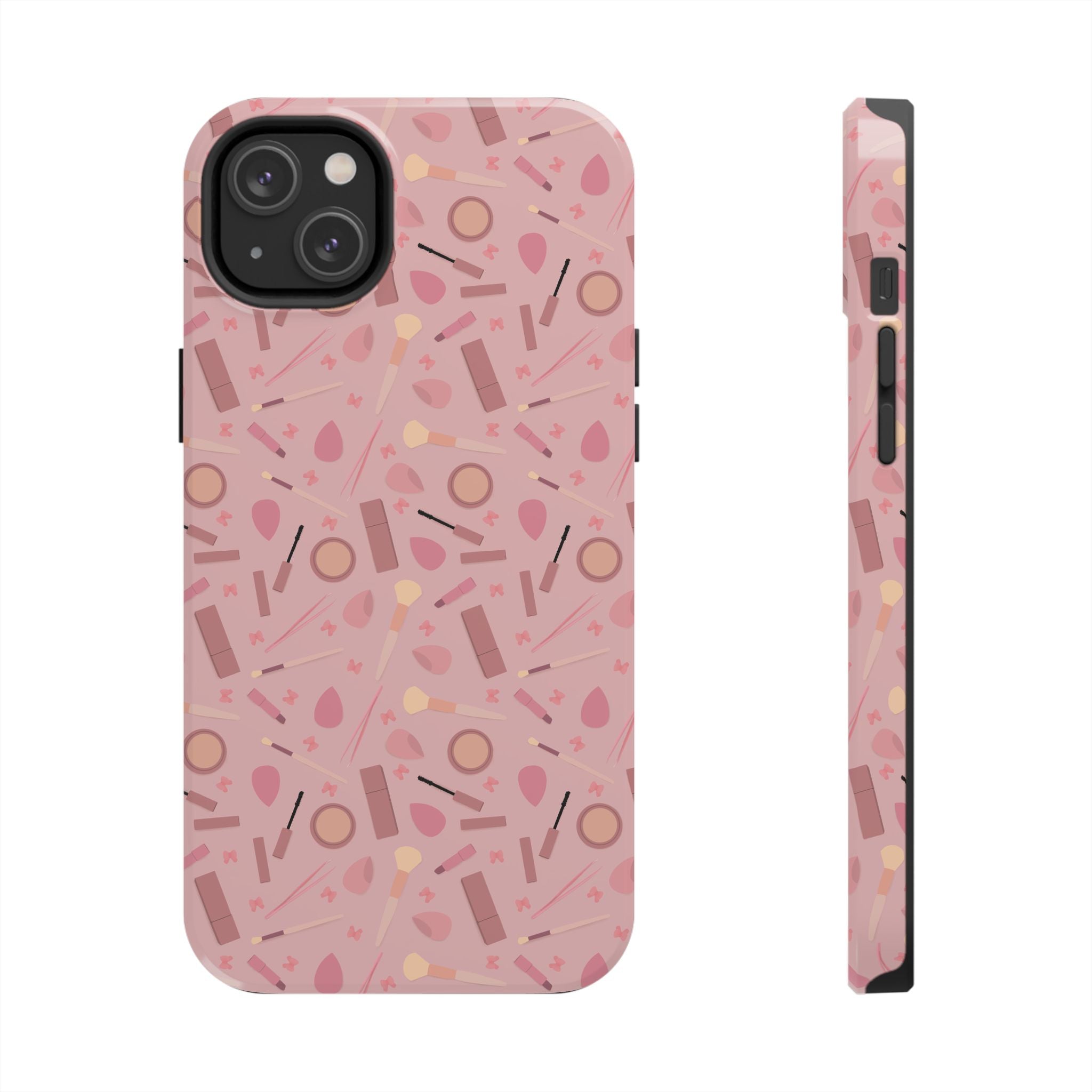 Phone Case - Pink Aesthetic Makeup Design