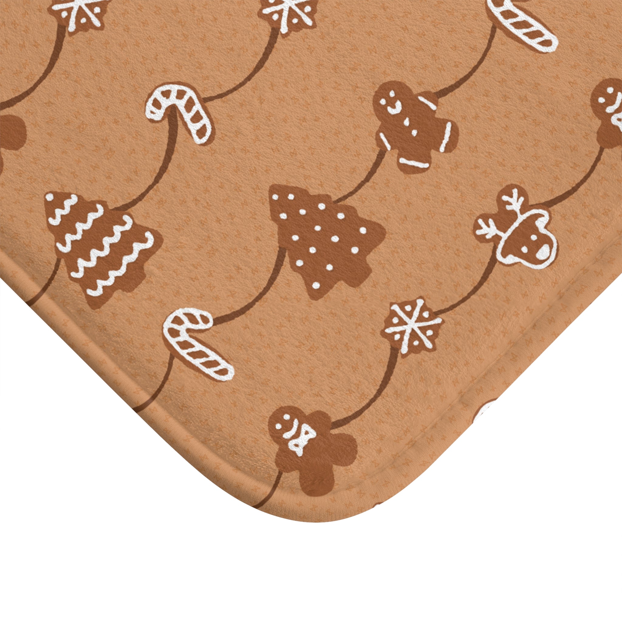 Bath Mat - Gingerbread Cookies