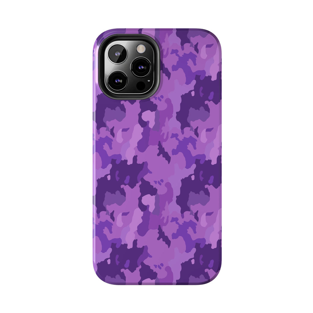Tough Phone Cases - Purple Camo