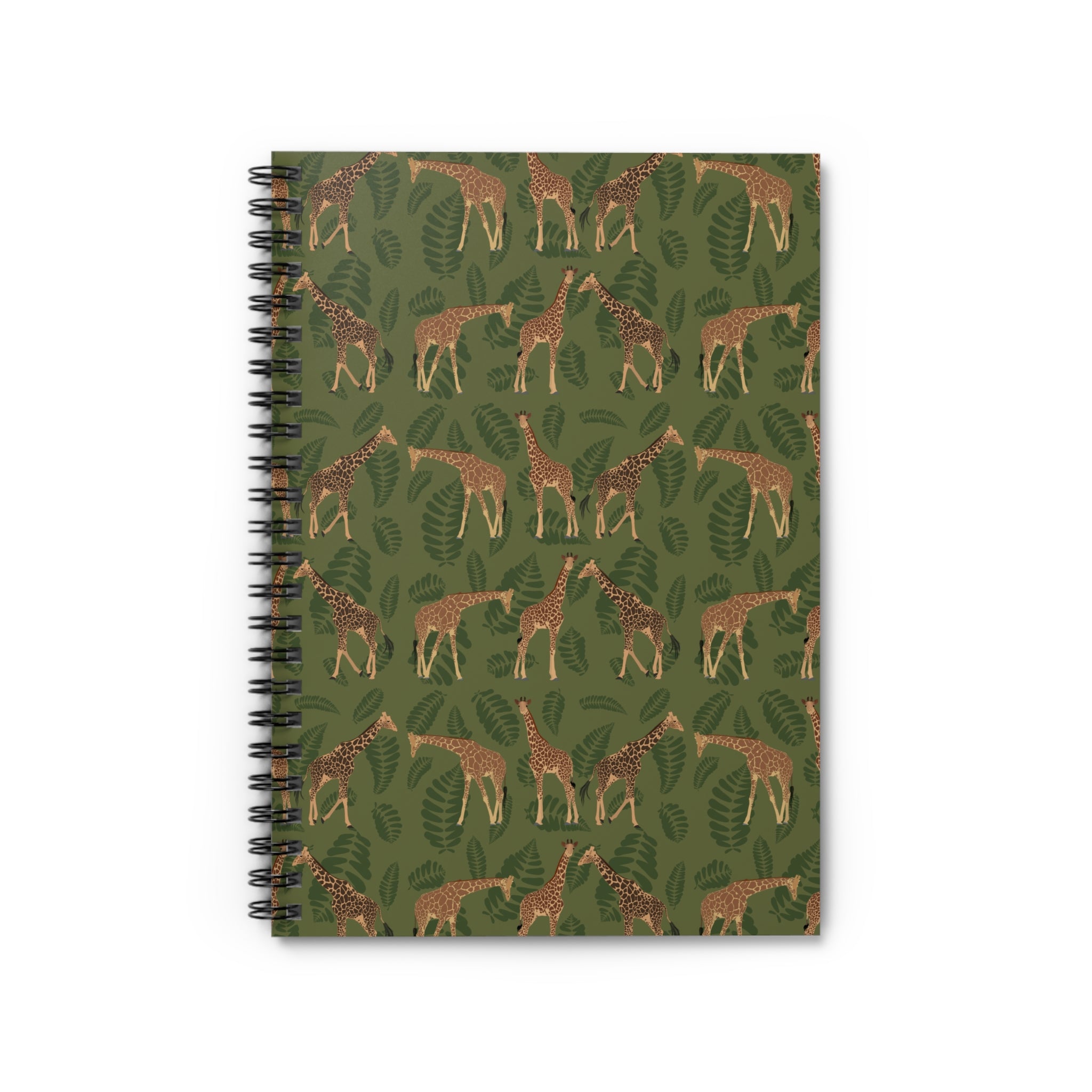 Spiral Notebook - Ruled Line - Giraffe
