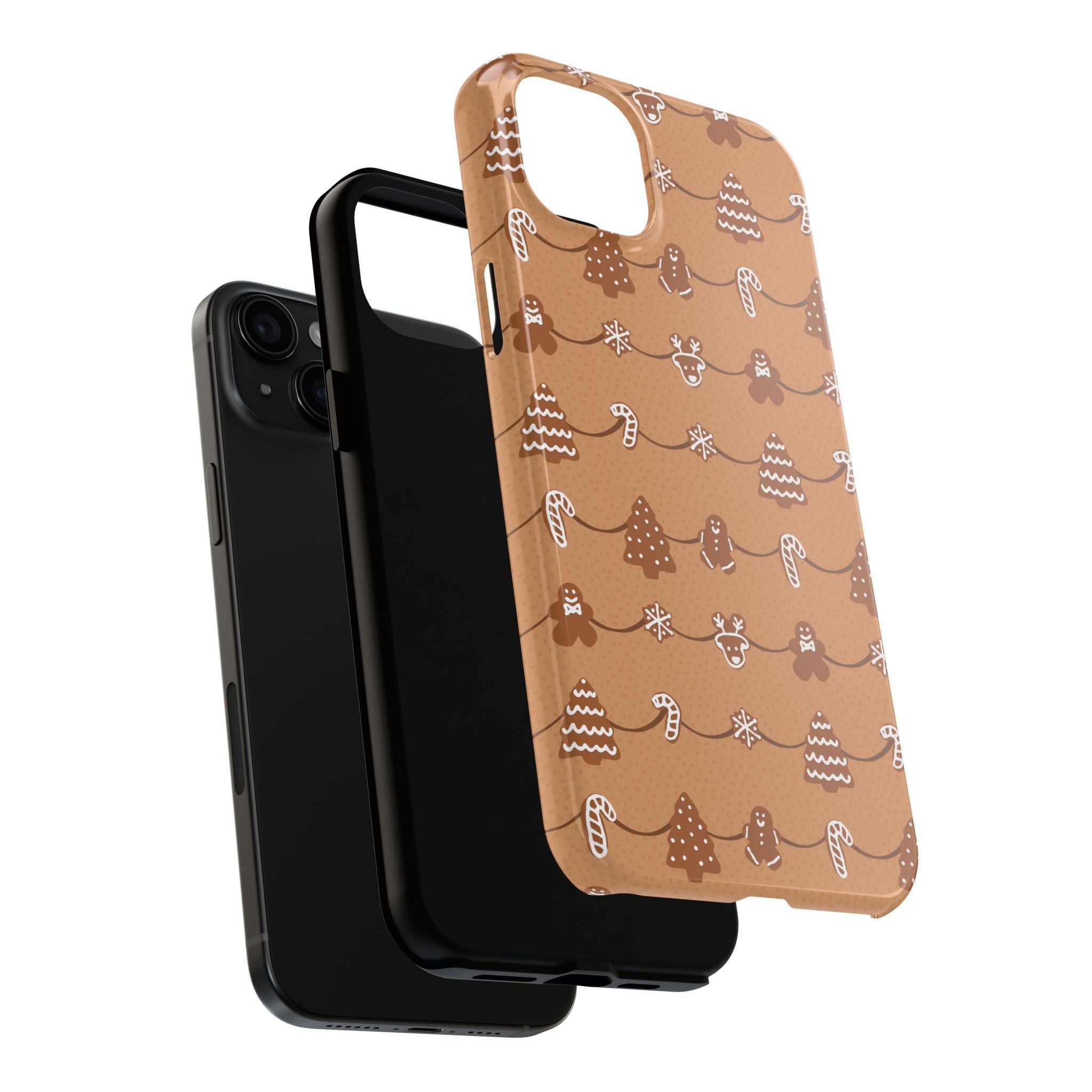 Phone Case - Gingerbread Cookies Design