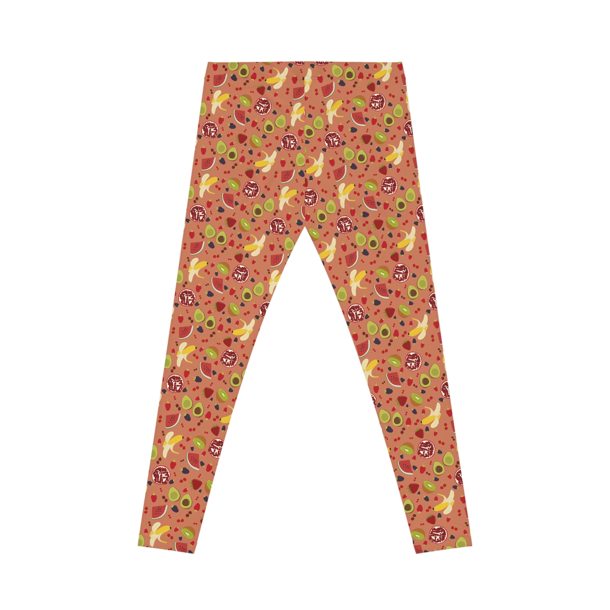 Women's Casual Leggings - Fruits