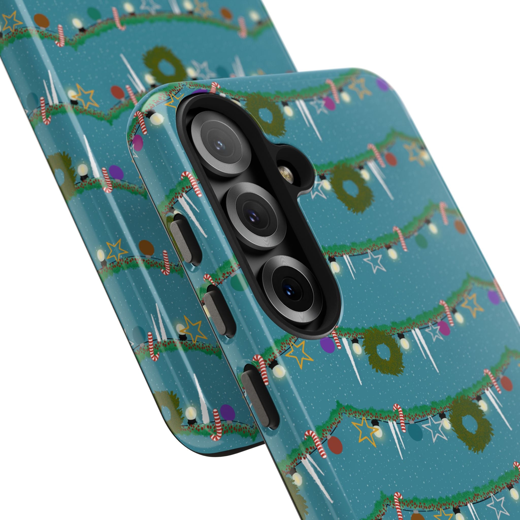 Tough Phone Cases - Christmas Garland
