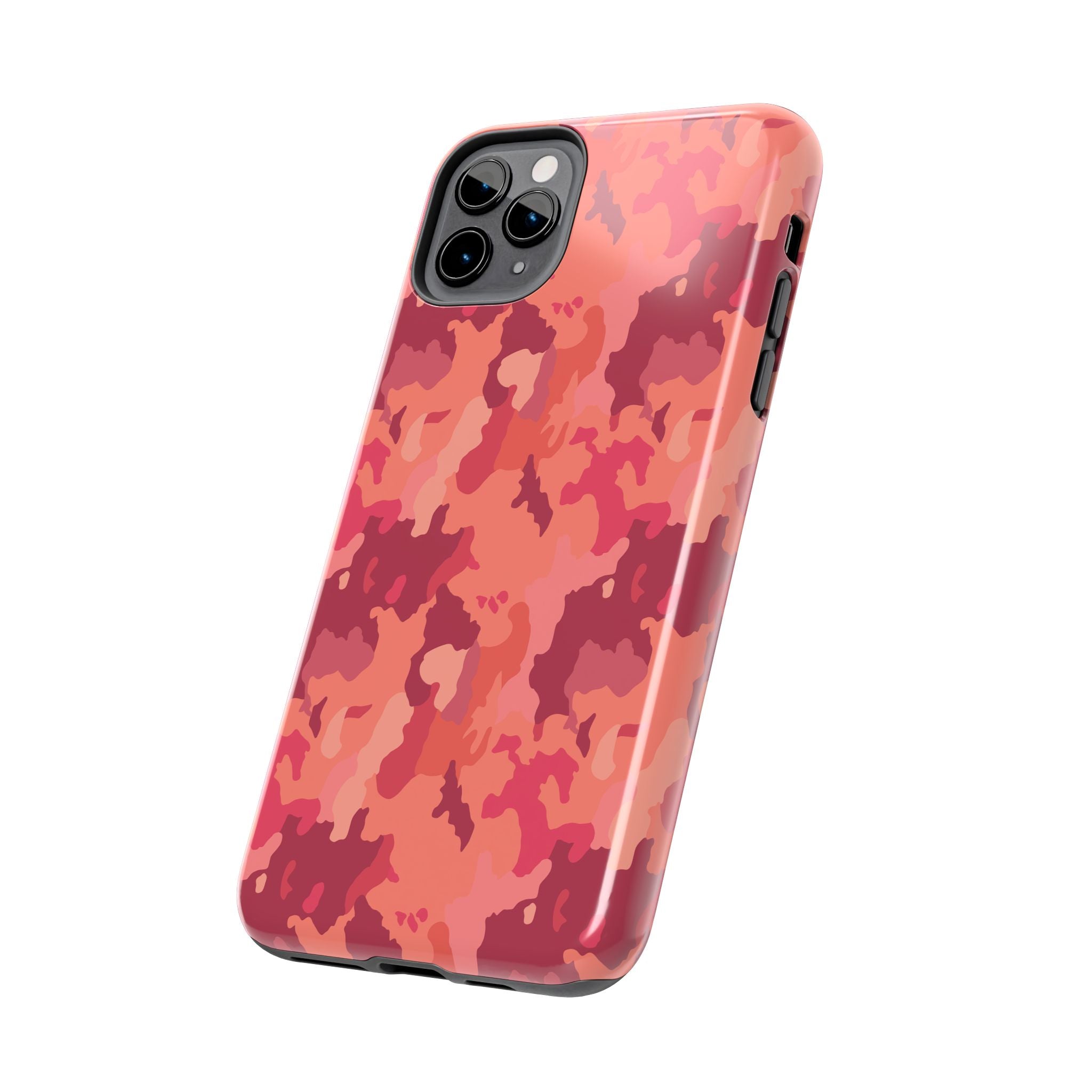Tough Phone Cases - Hot Pink Camo
