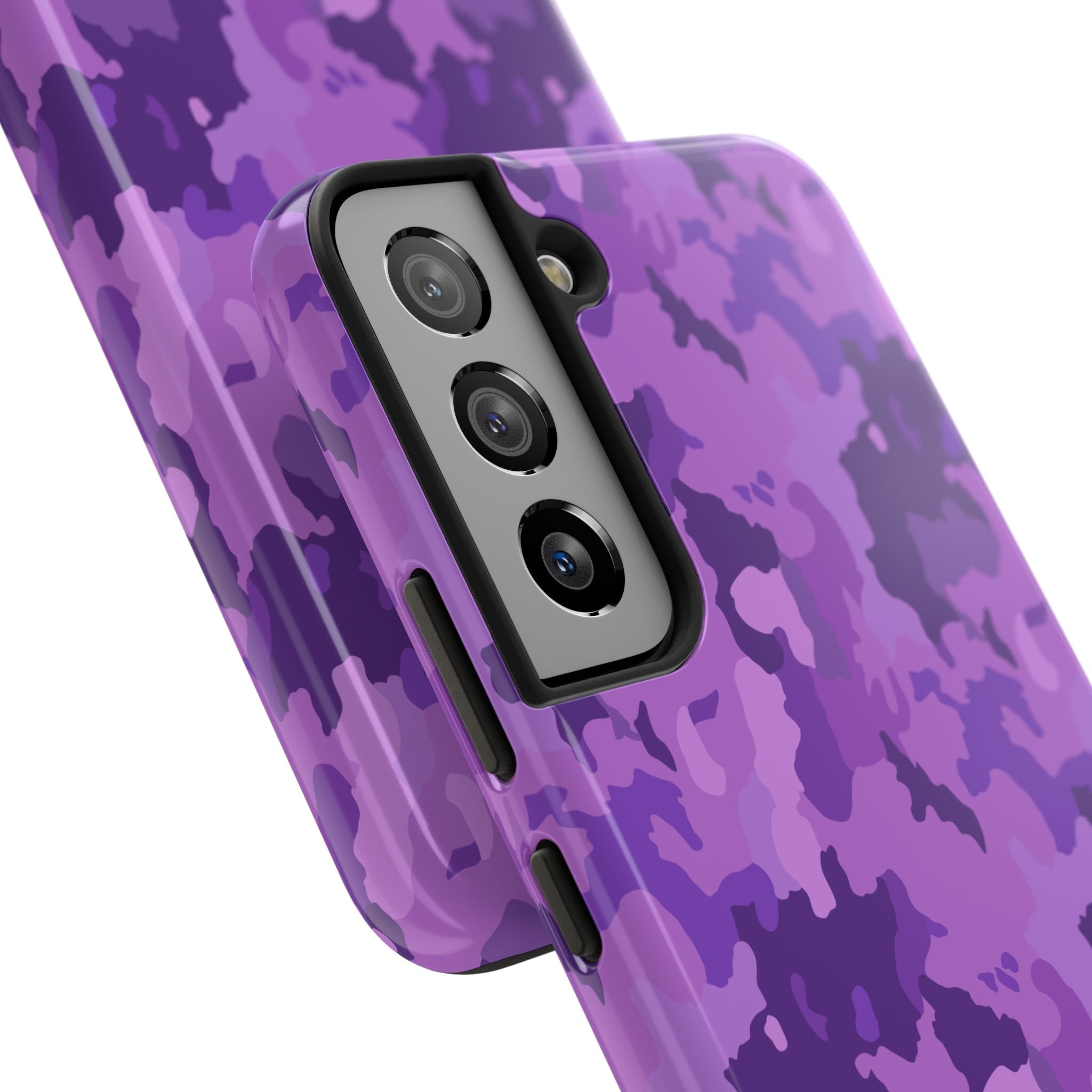 Tough Phone Cases - Purple Camo