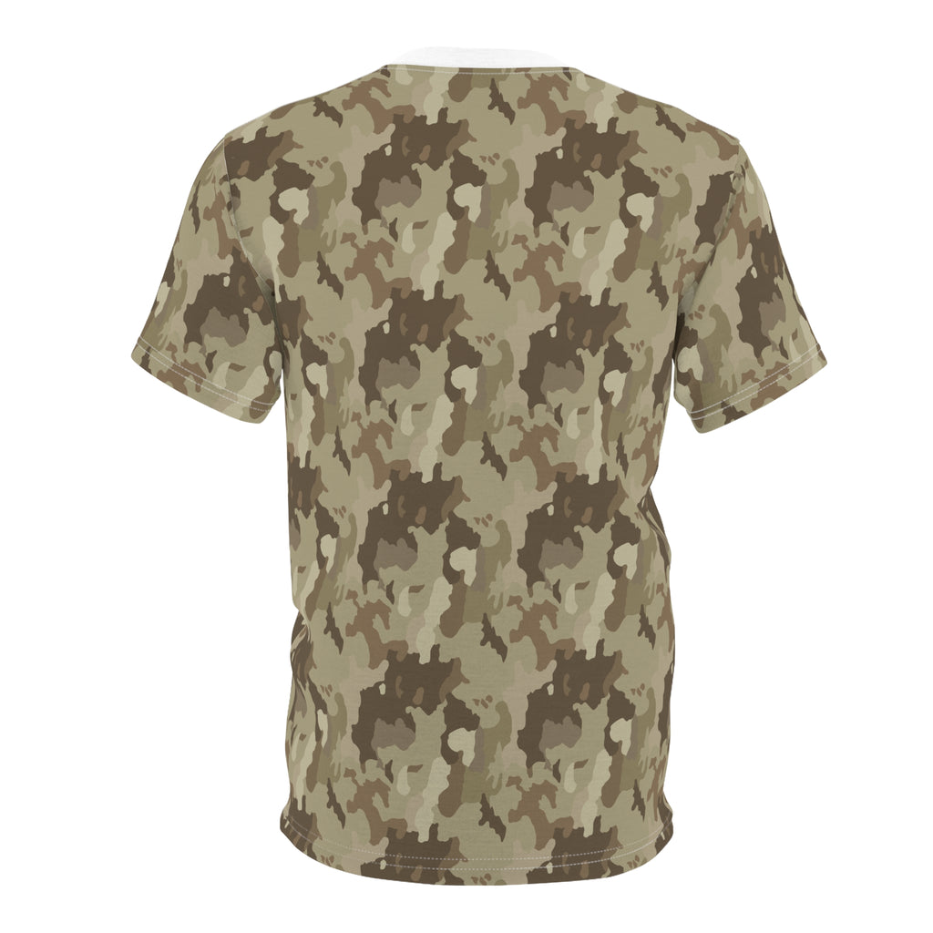 Unisex Cut & Sew Tee - Desert Camo