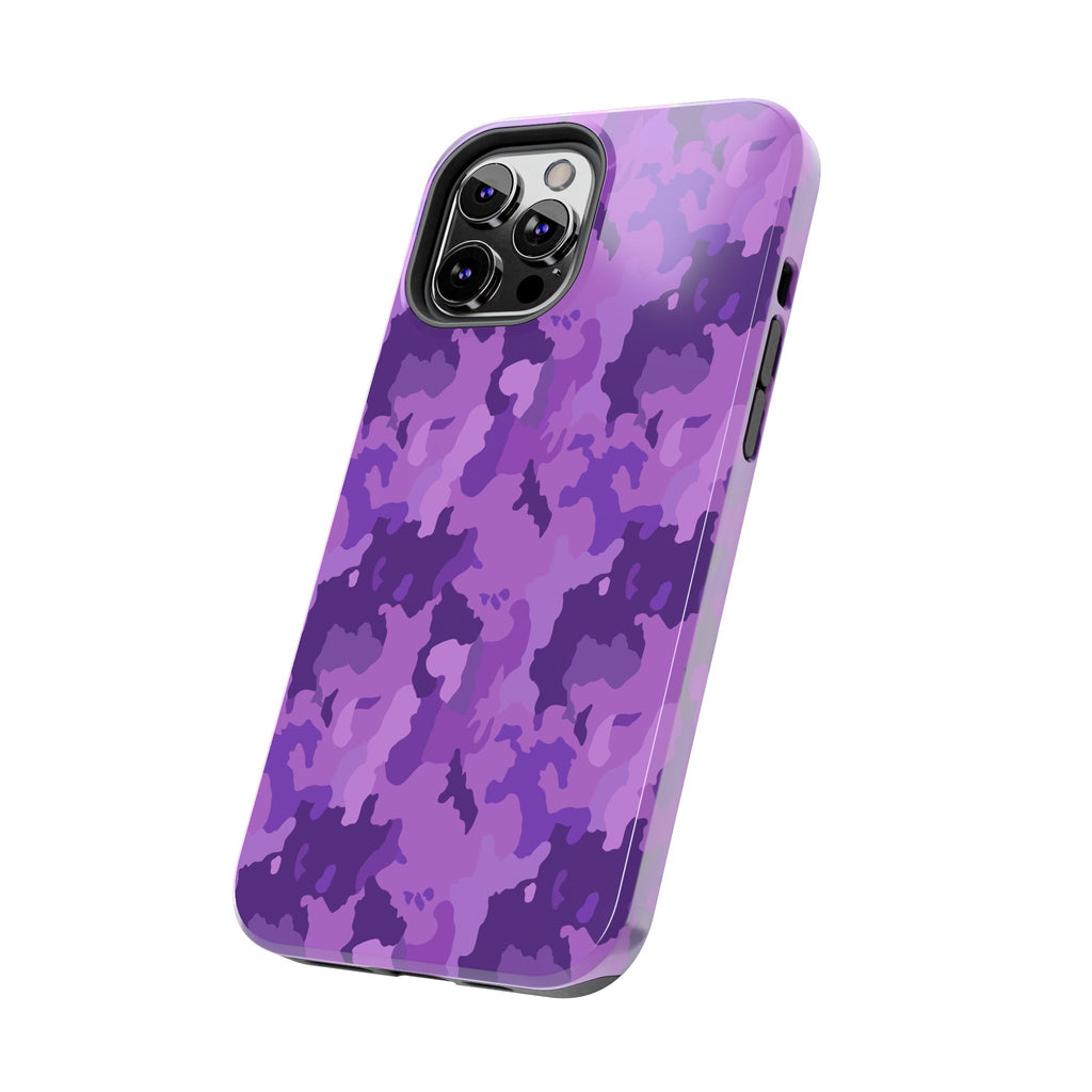 Tough Phone Cases - Purple Camo
