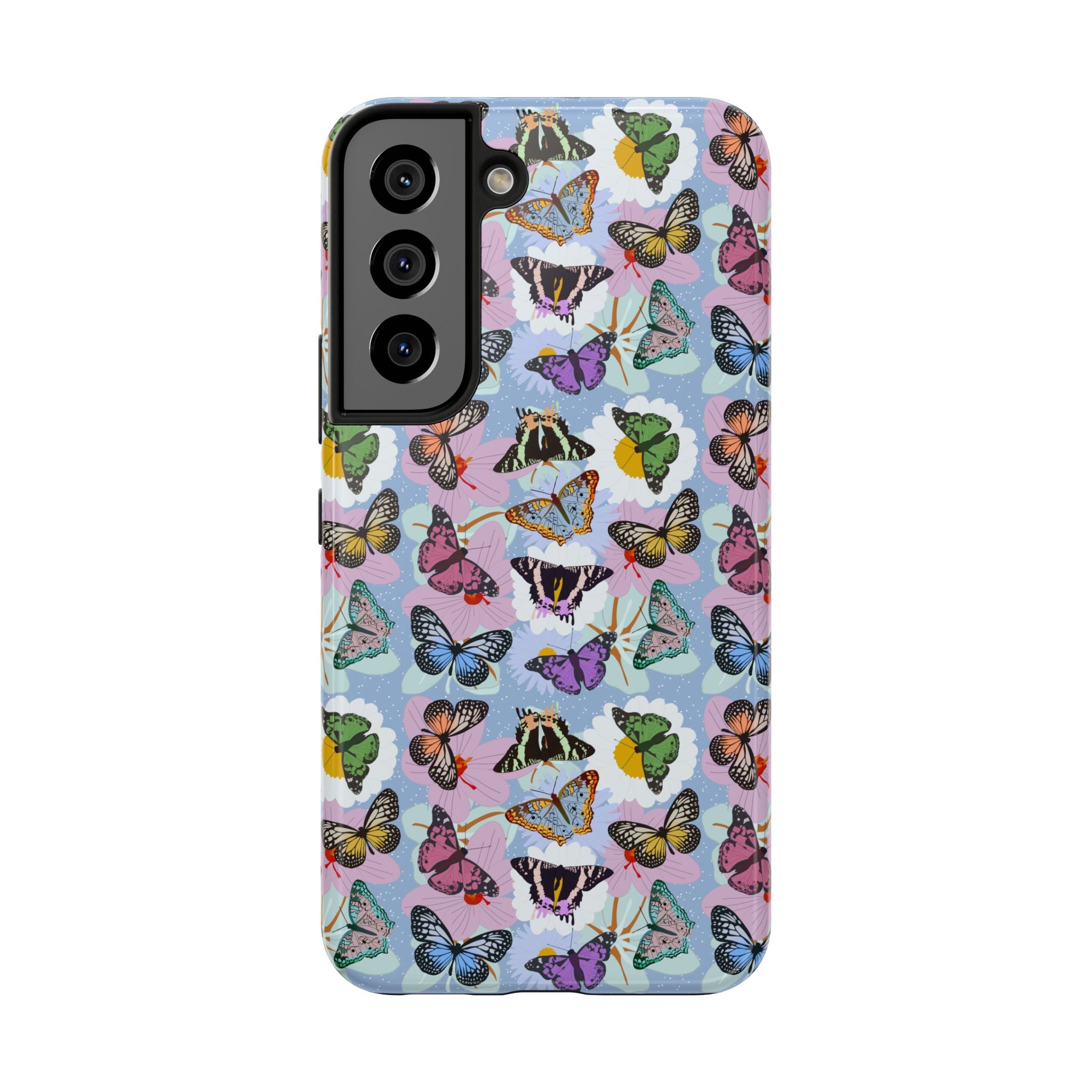 Tough Phone Cases - Butterflies and Flowers