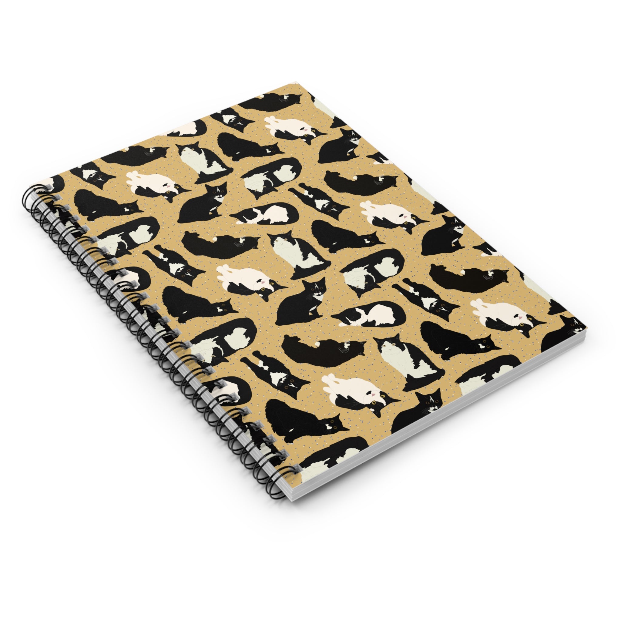 Spiral Notebook - Ruled Line - Cats