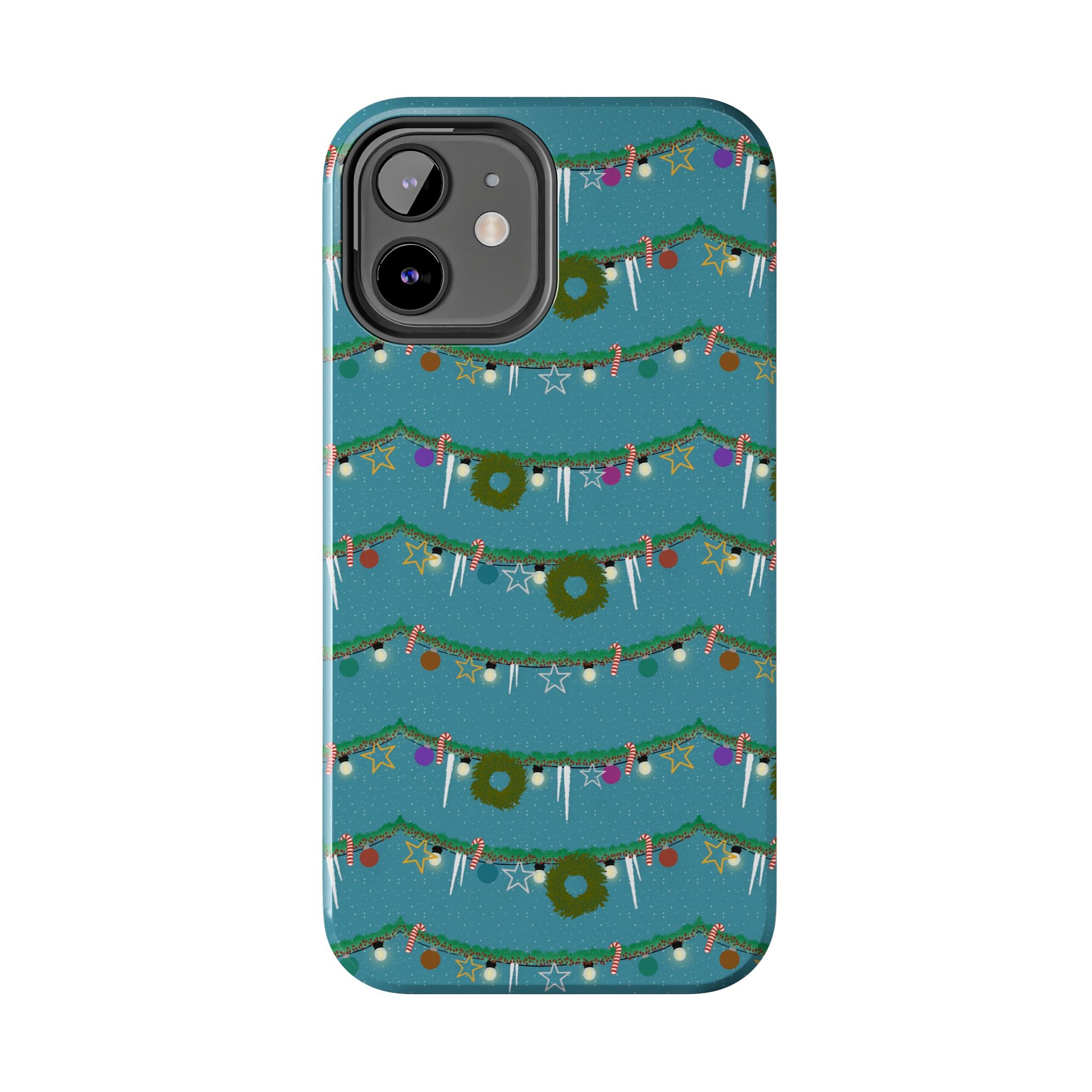 Tough Phone Cases - Christmas Garland