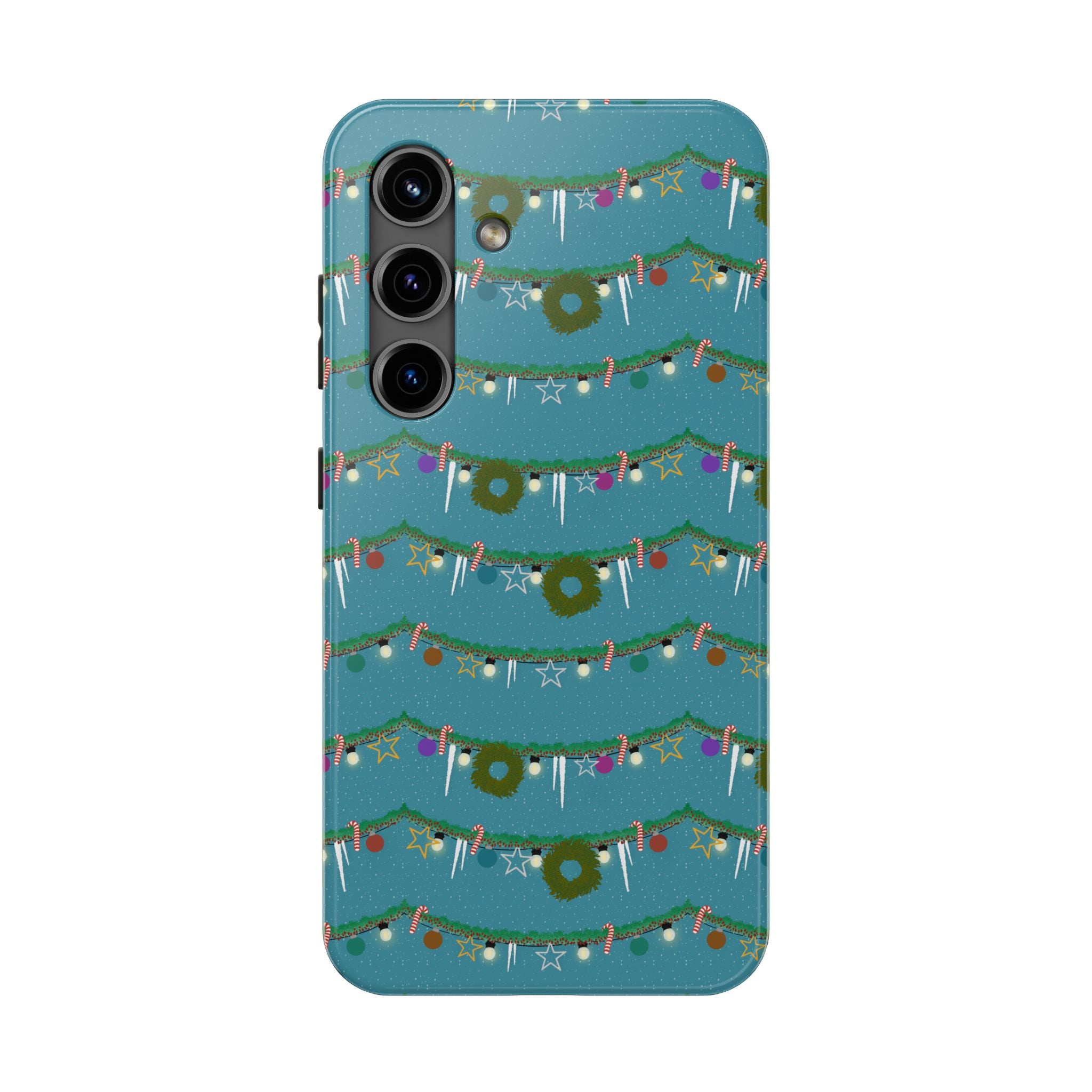 Tough Phone Cases - Christmas Garland