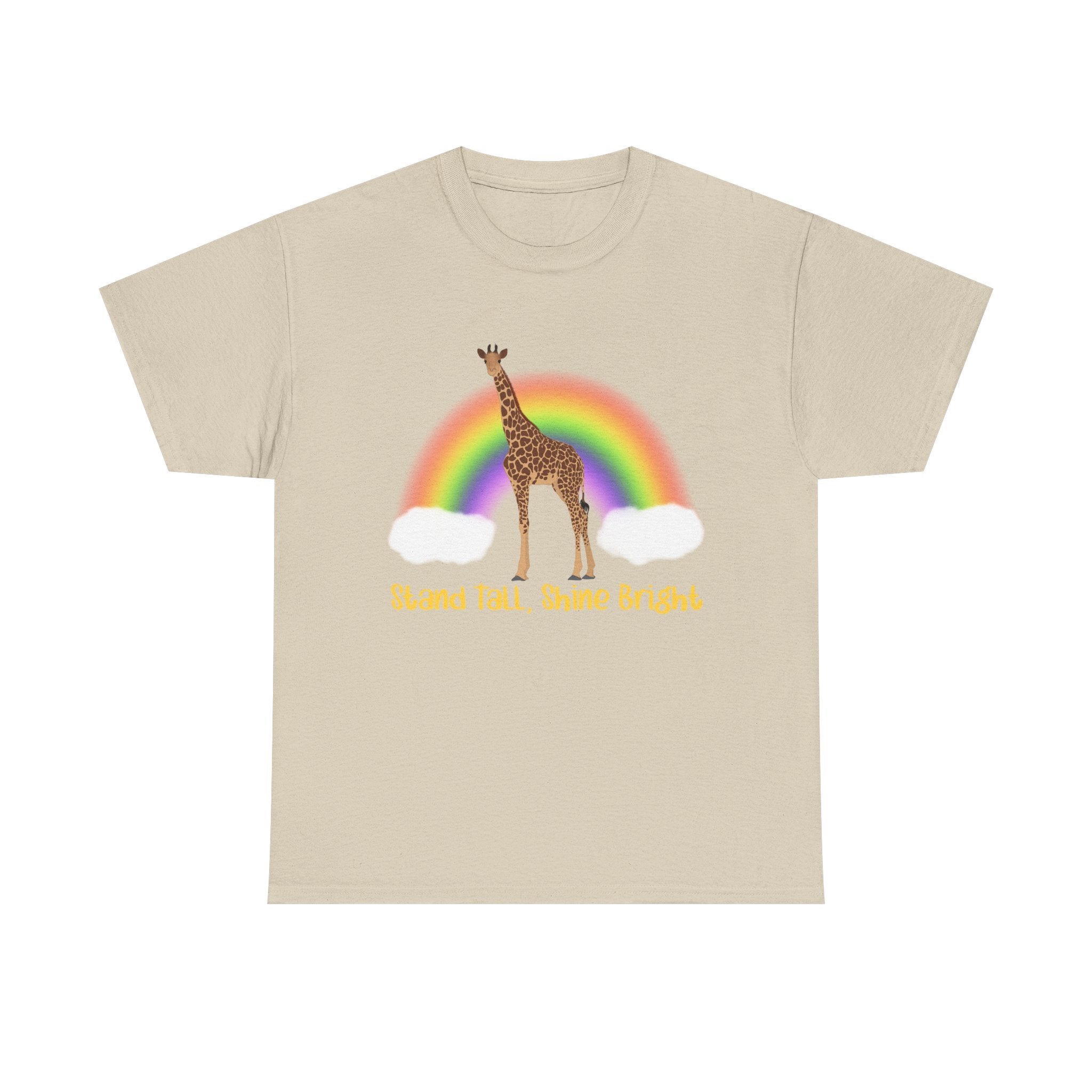 Unisex Heavy Cotton Tee - Stand Tall, Shine Bright
