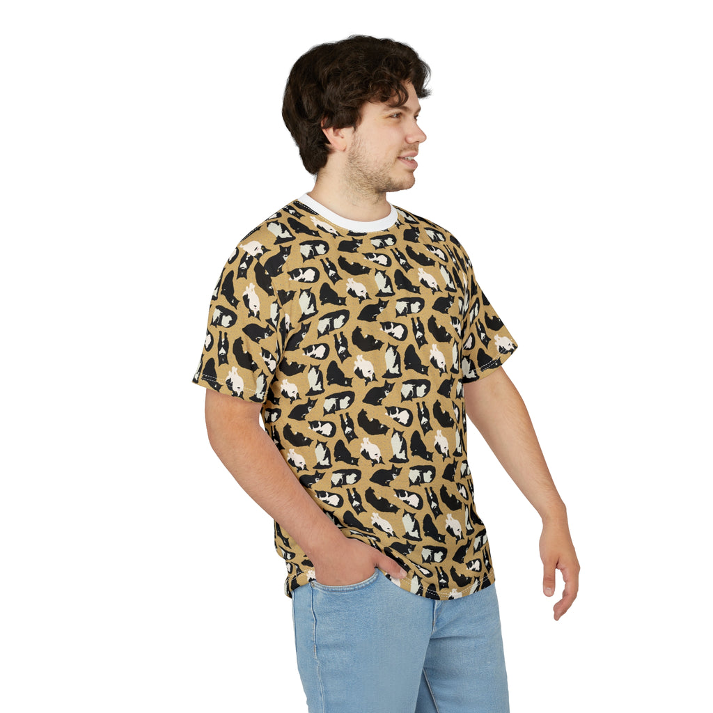 Unisex Cut & Sew Tee - Cats