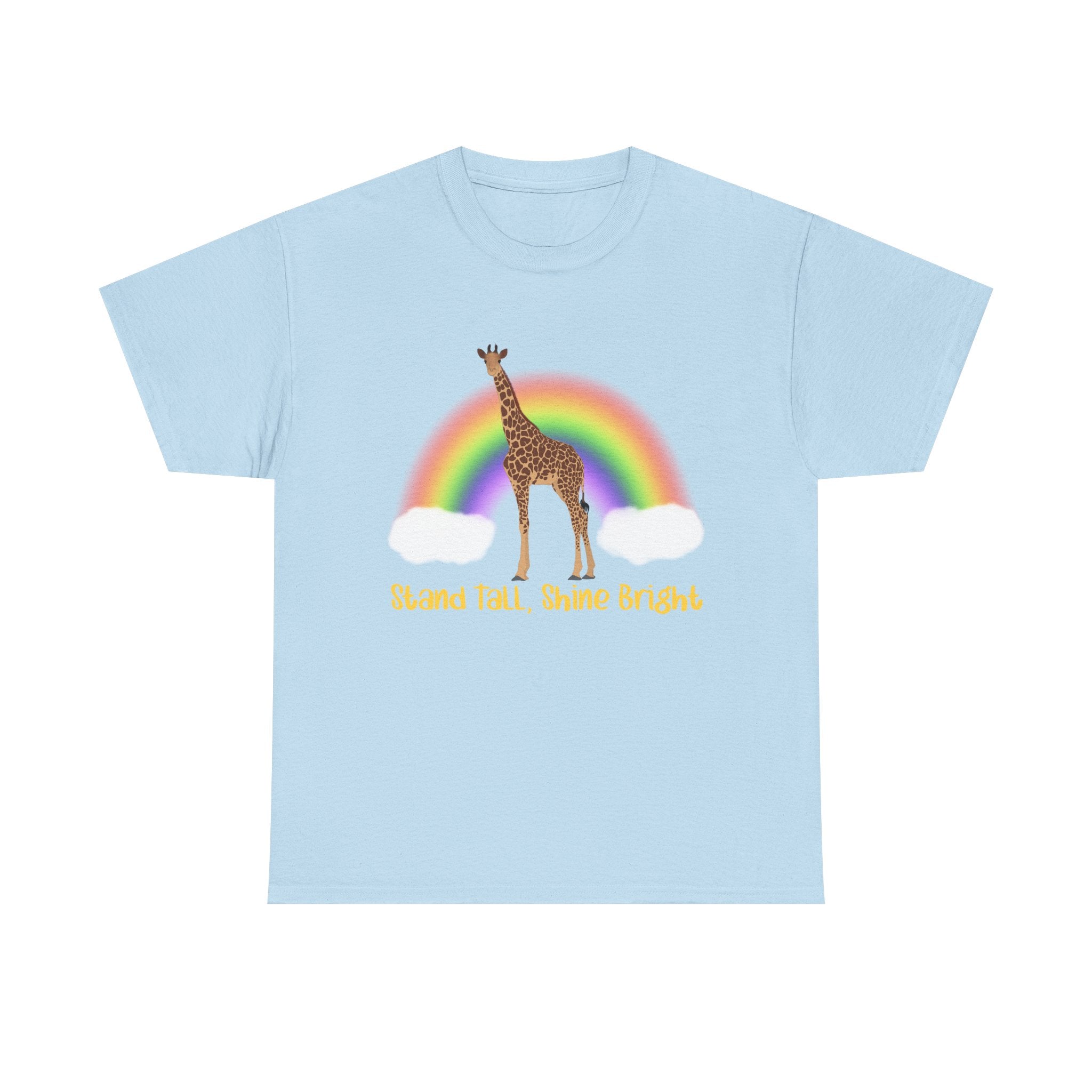 Unisex Heavy Cotton Tee - Stand Tall, Shine Bright