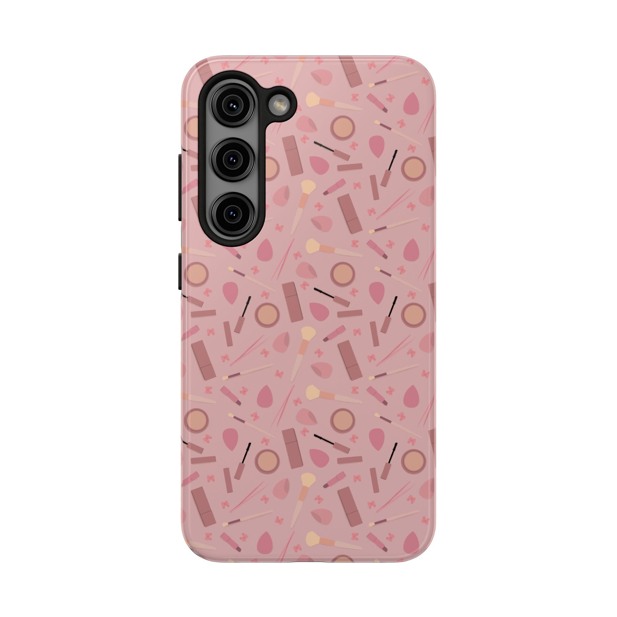 Phone Case - Pink Aesthetic Makeup Design