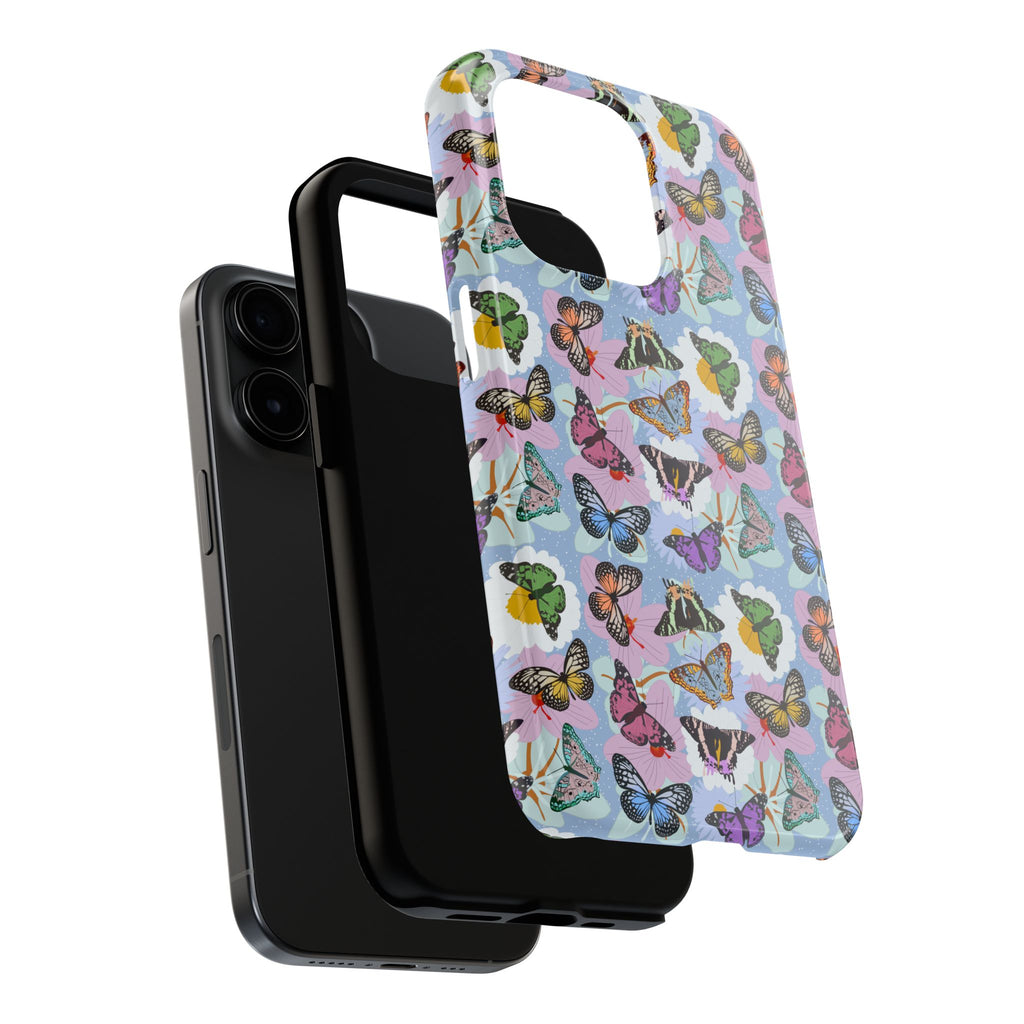 Tough Phone Cases - Butterflies and Flowers