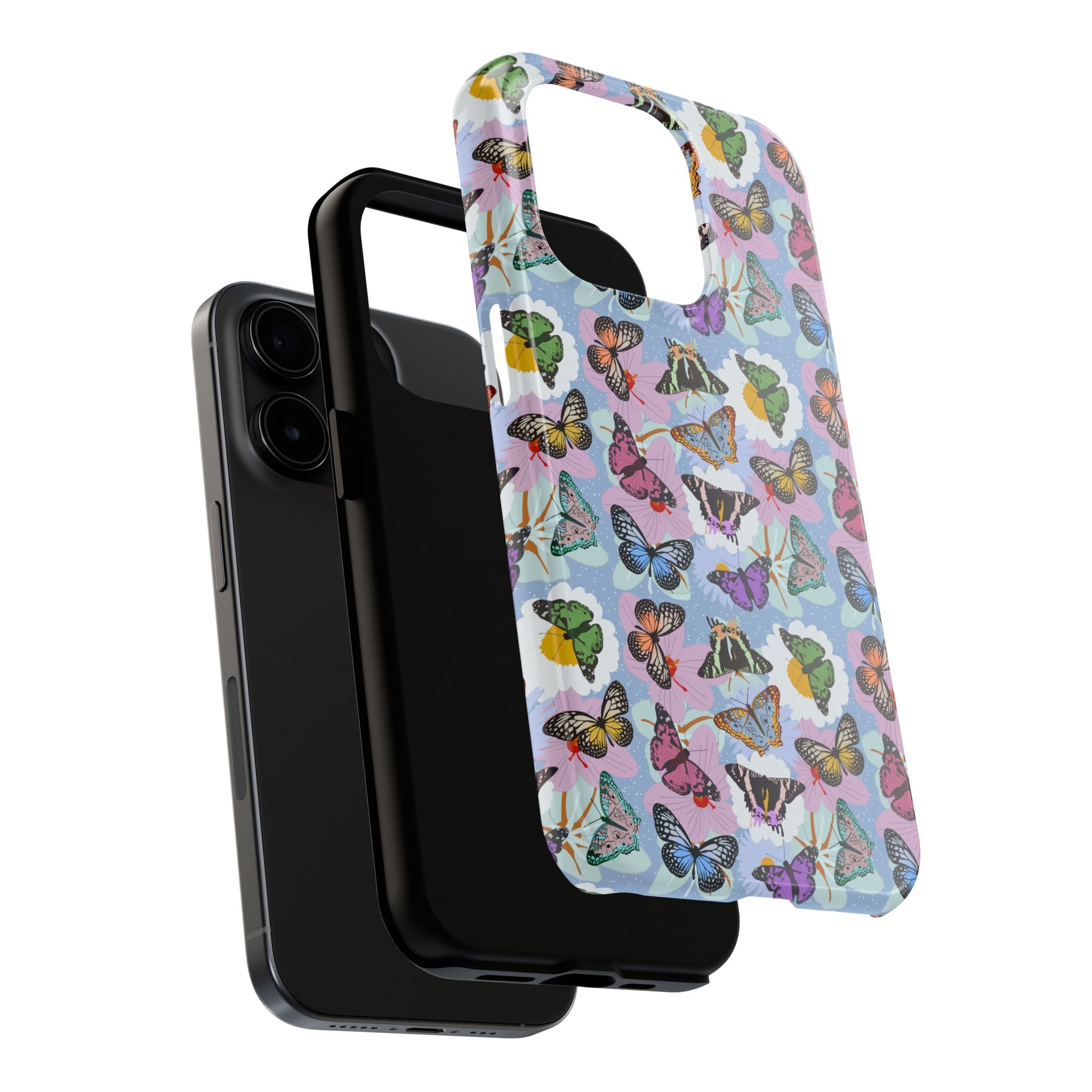 Tough Phone Cases - Butterflies and Flowers