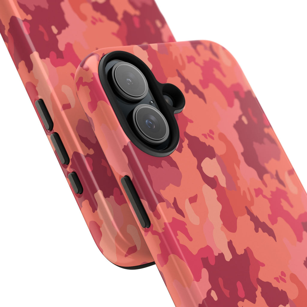 Tough Phone Cases - Hot Pink Camo