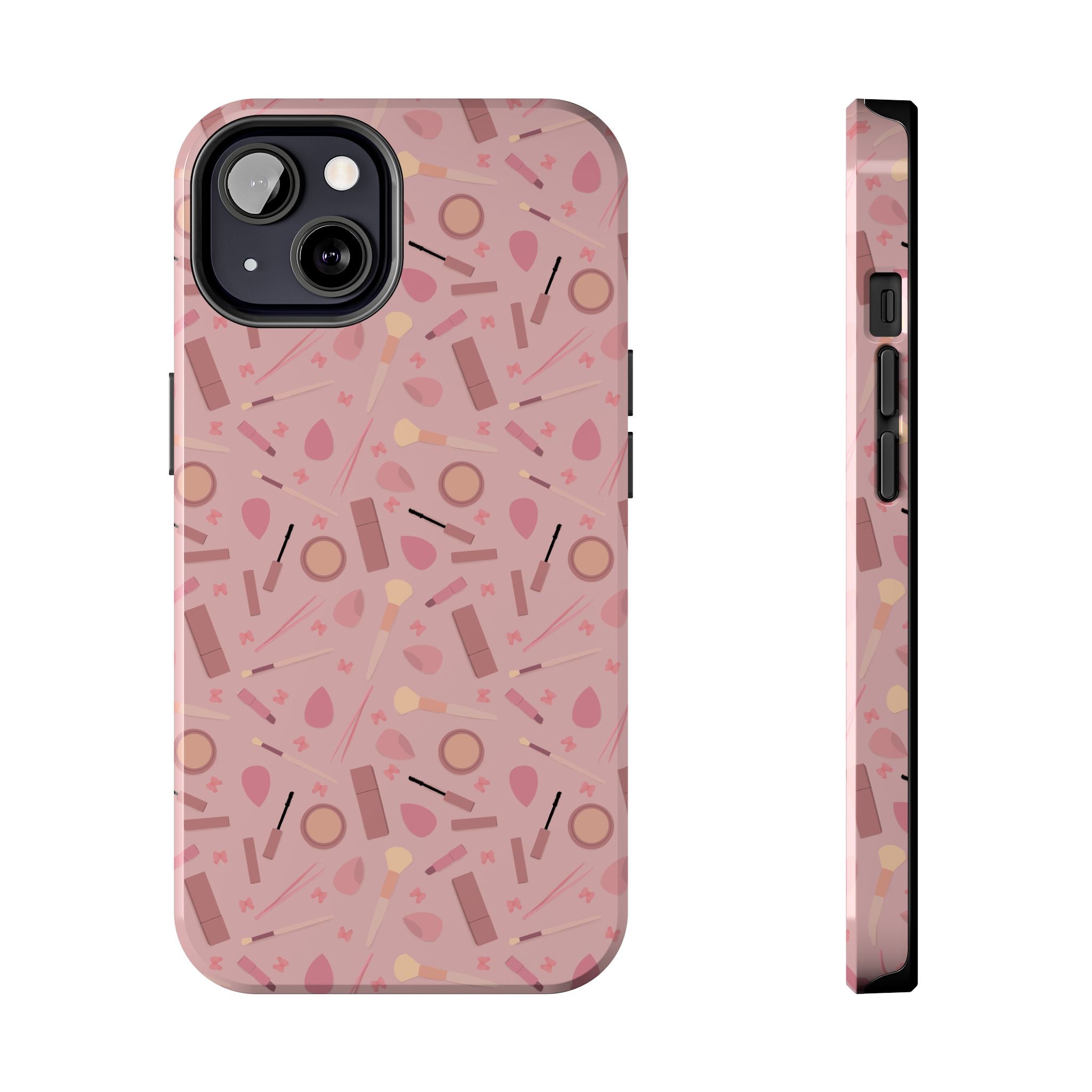 Phone Case - Pink Aesthetic Makeup Design