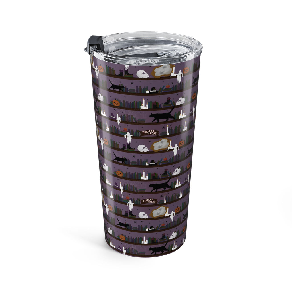 Tumbler 20oz - Spooky Bookshelf
