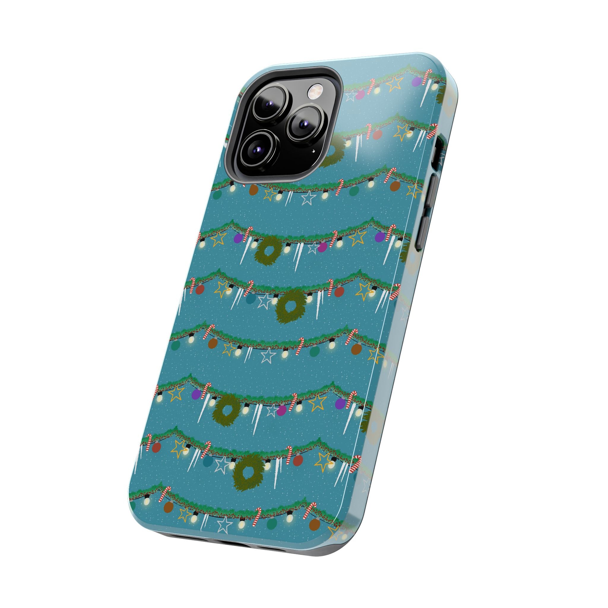 Tough Phone Cases - Christmas Garland