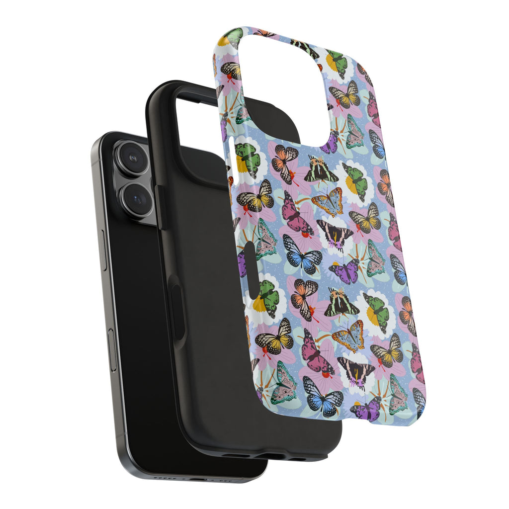 Tough Phone Cases - Butterflies and Flowers