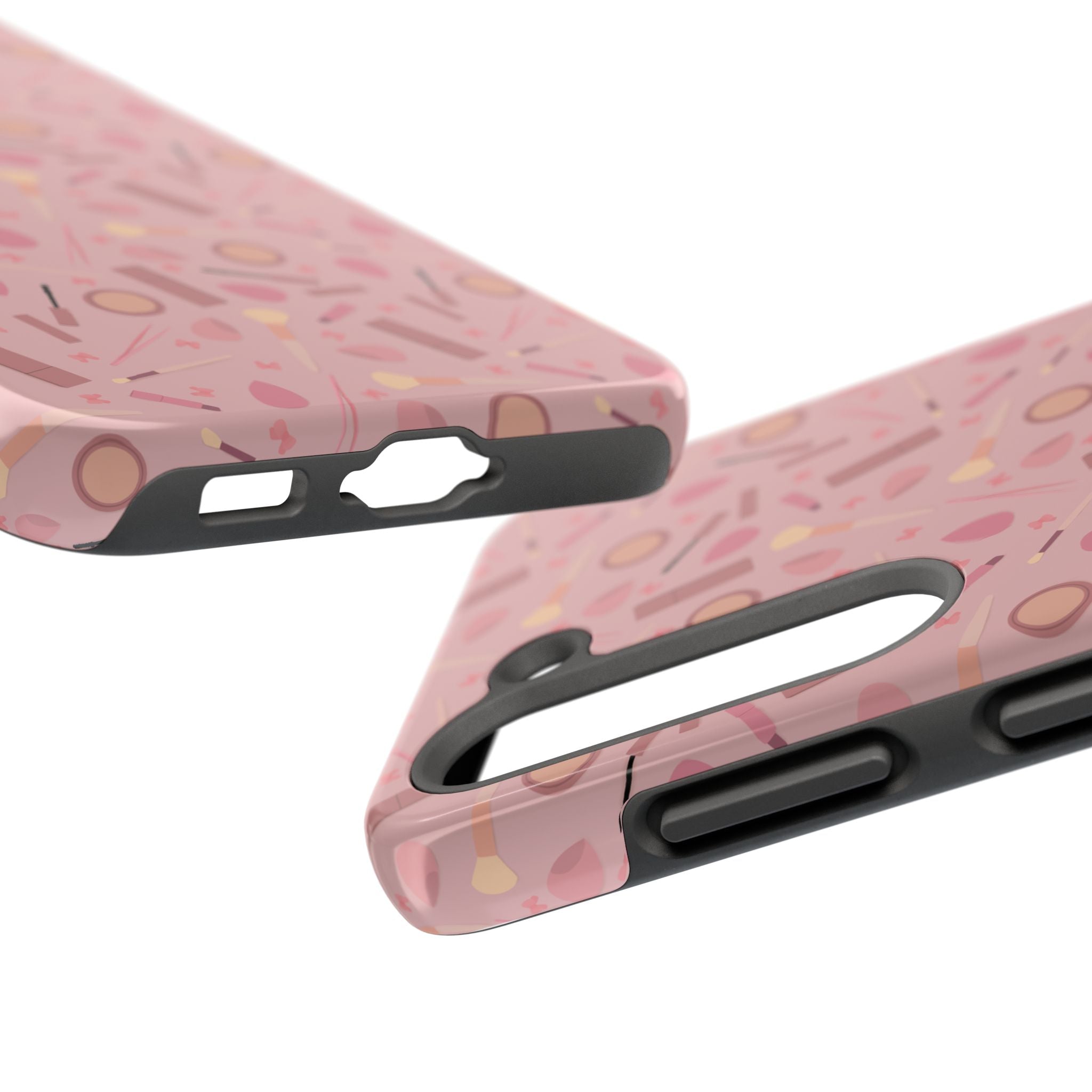 Phone Case - Pink Aesthetic Makeup Design
