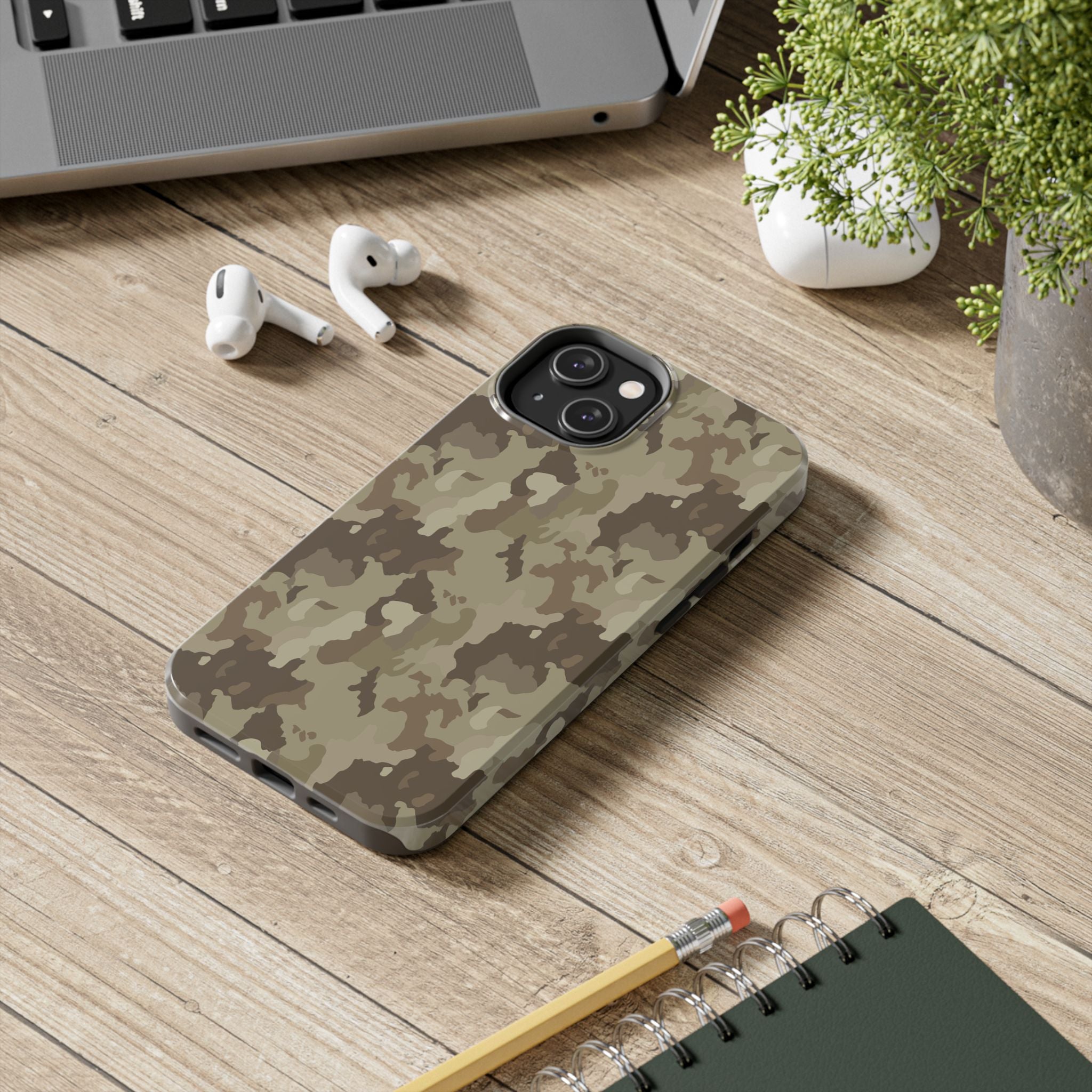 Tough Phone Cases - Desert Camo