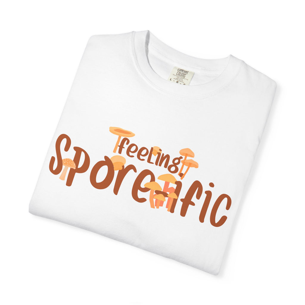 Unisex Garment-Dyed T-shirt - Feeling Spore-ific