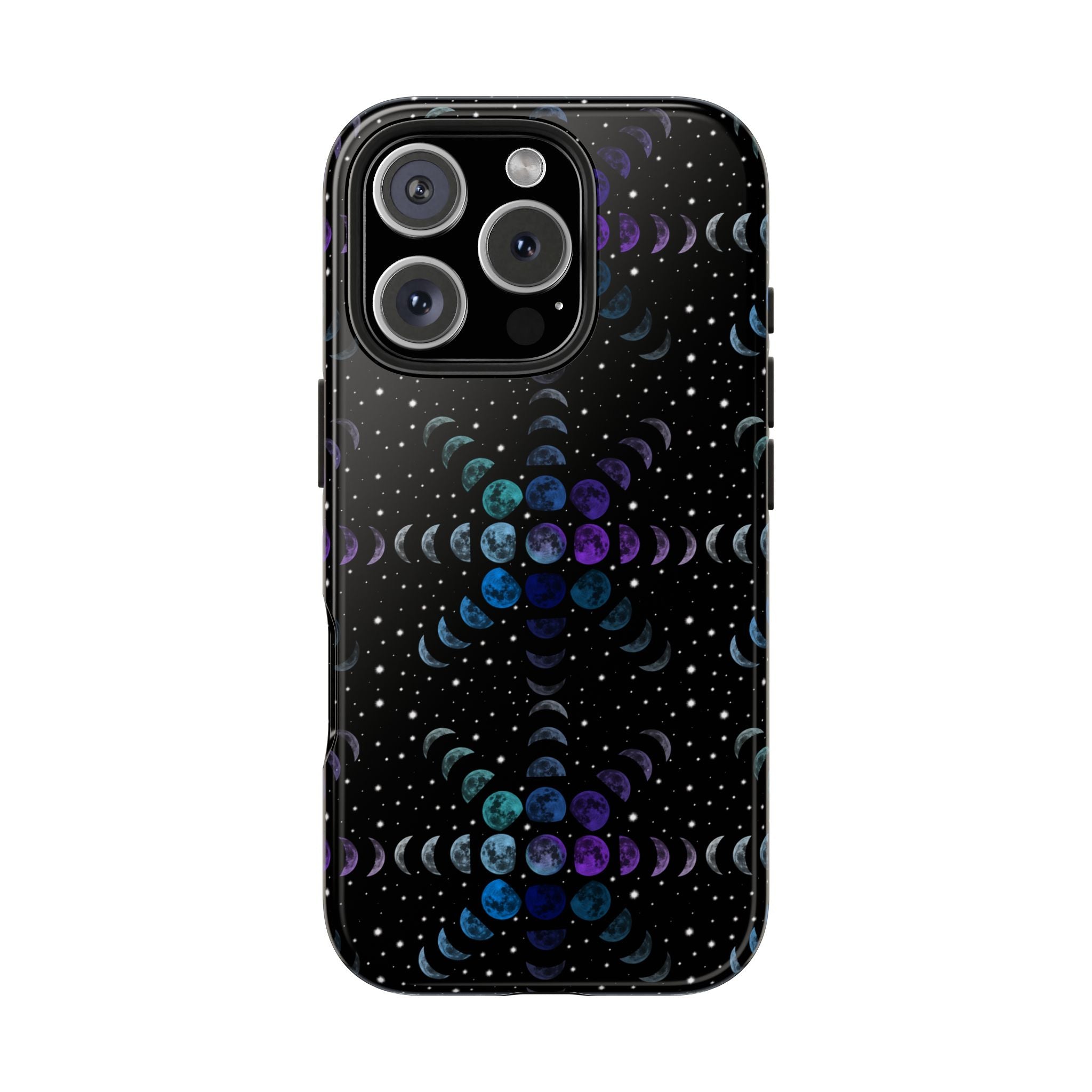 Tough Phone Cases - Multi-Colored Lunar Cycle