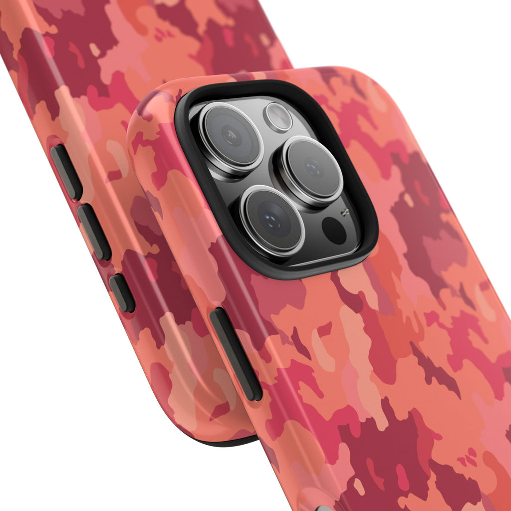 Tough Phone Cases - Hot Pink Camo