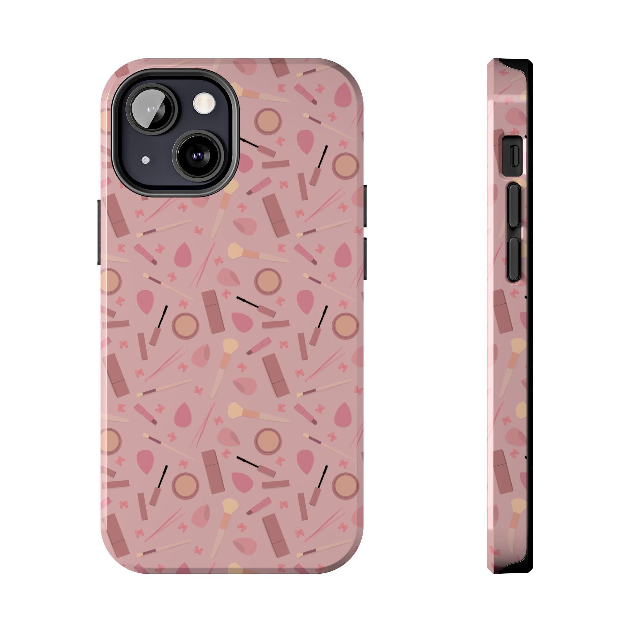 Phone Case - Pink Aesthetic Makeup Design