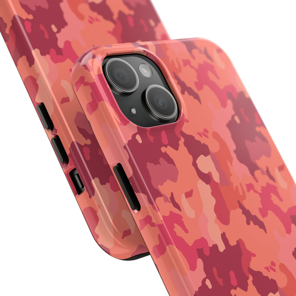 Tough Phone Cases - Hot Pink Camo