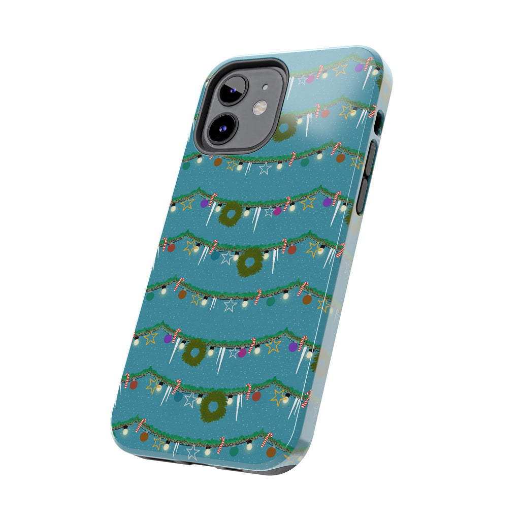 Tough Phone Cases - Christmas Garland
